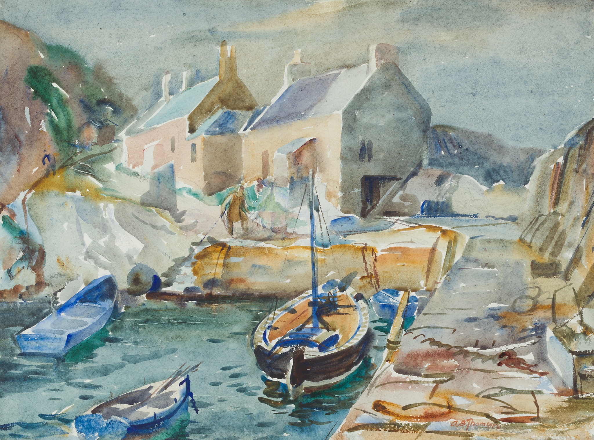 ADAM BRUCE THOMSON O.B.E., R.S.A., P.P.R.S.W., H.R.S.W. (SCOTTISH 1885-1976)