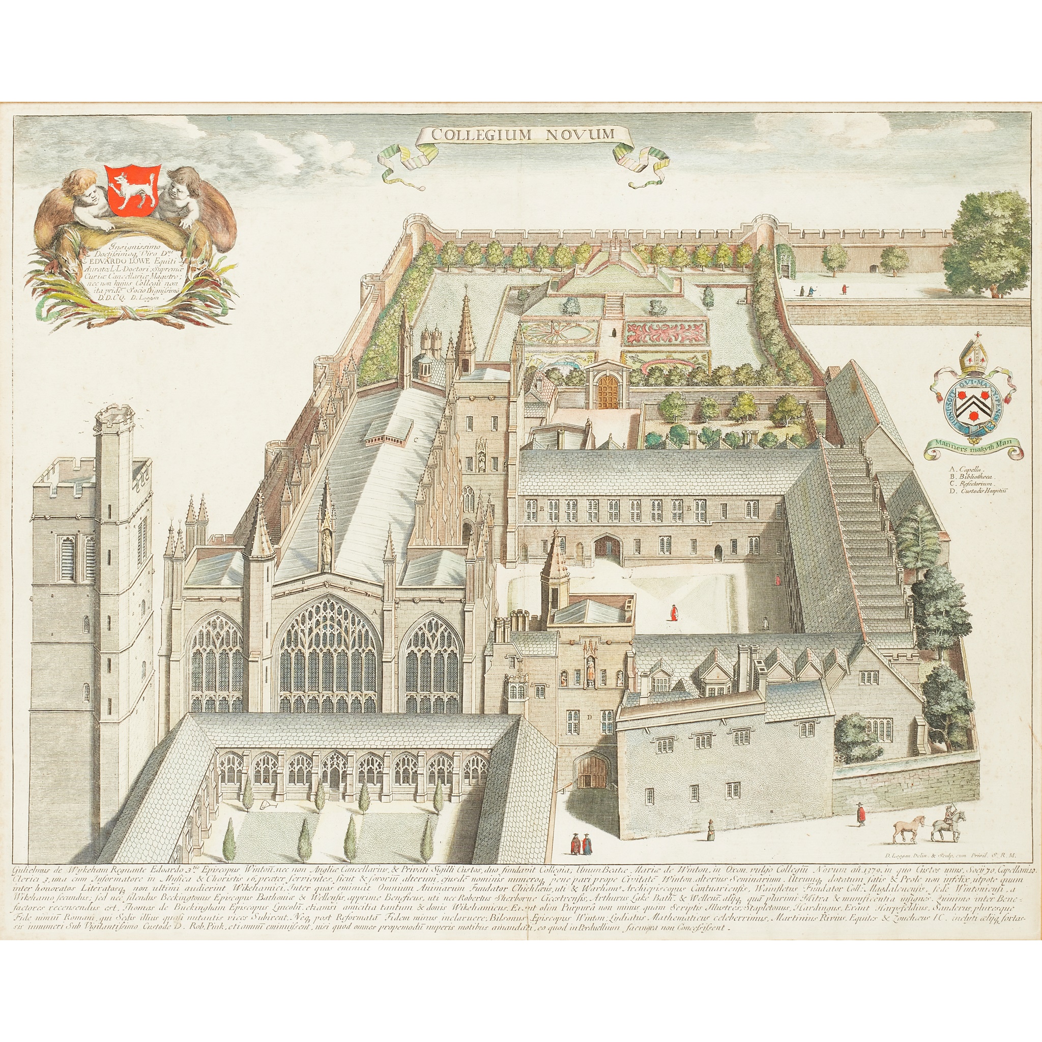 DAVID LOGAN, 'COLLEGIUM NOVUM' (NEW COLLEGE, OXFORD)