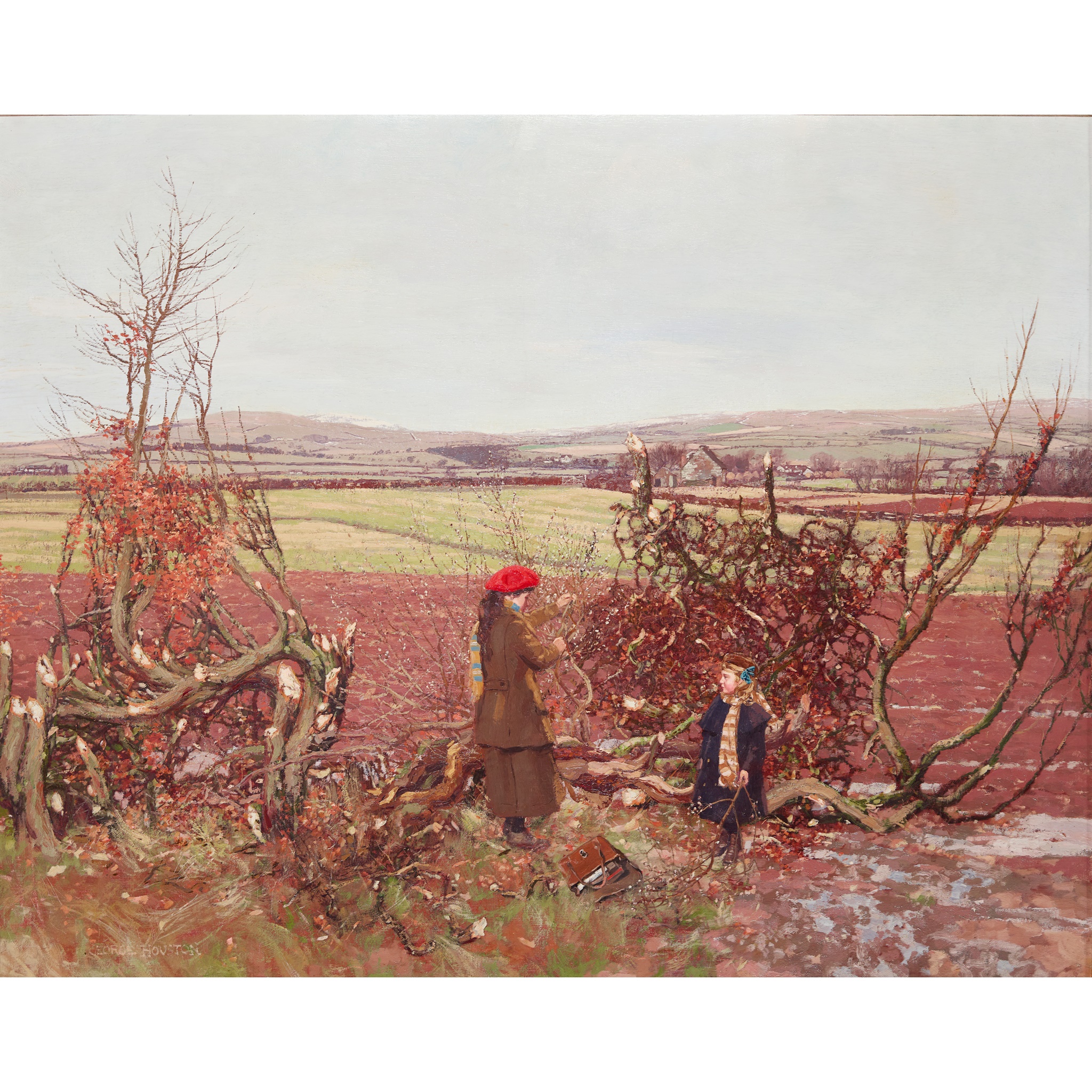 GEORGE HOUSTON R.S.A, R.S.W., R.G.I. (SCOTTISH 1869-1947)