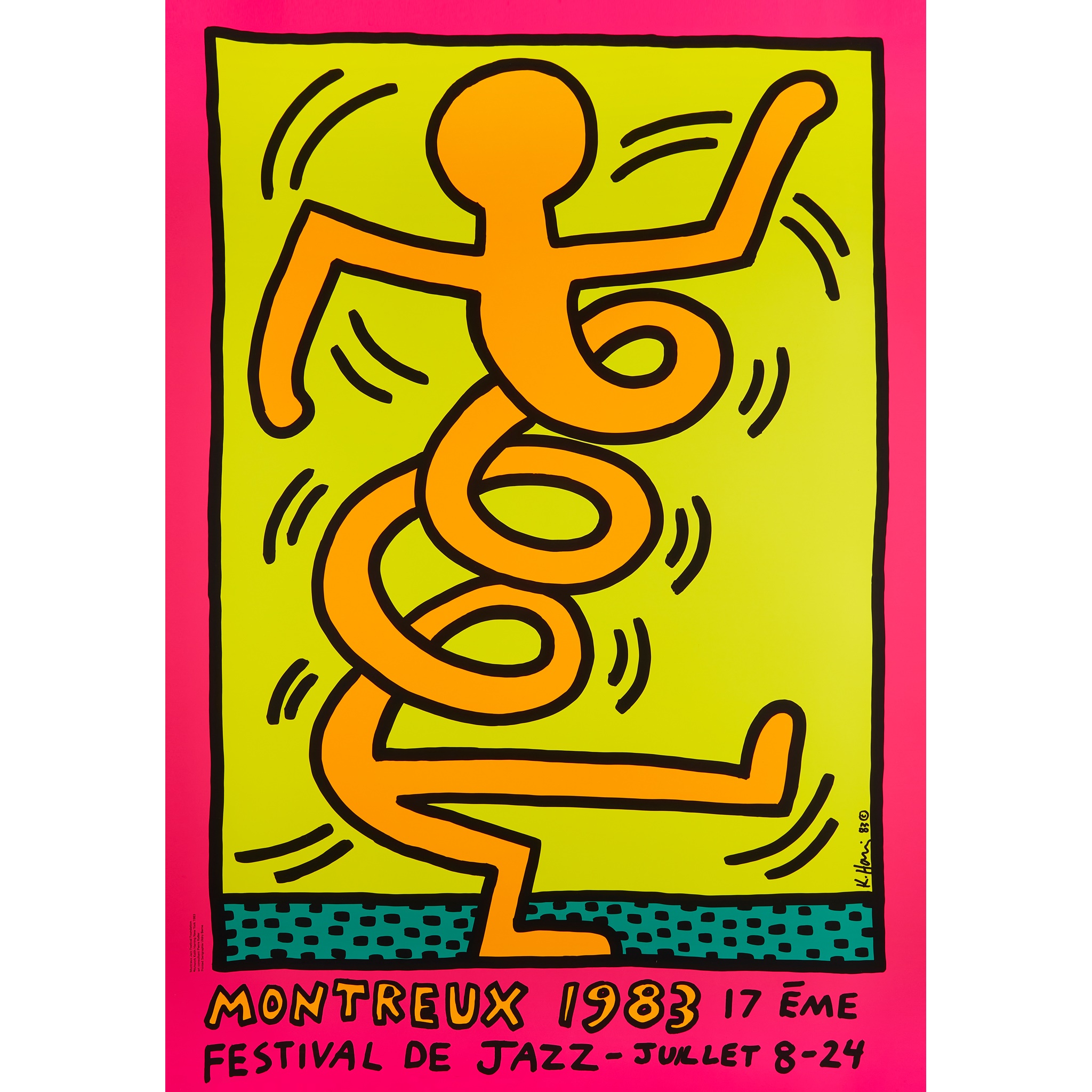 KEITH HARING (AMERICAN 1958-1990)
