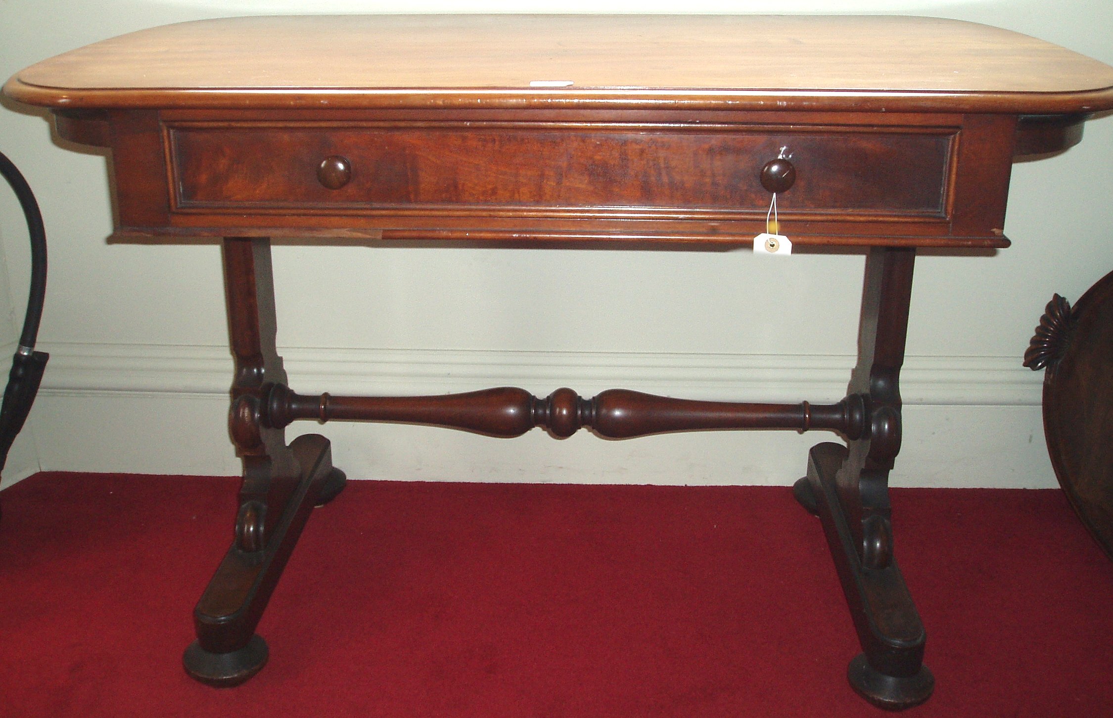 A Victorian mahogany centre table,