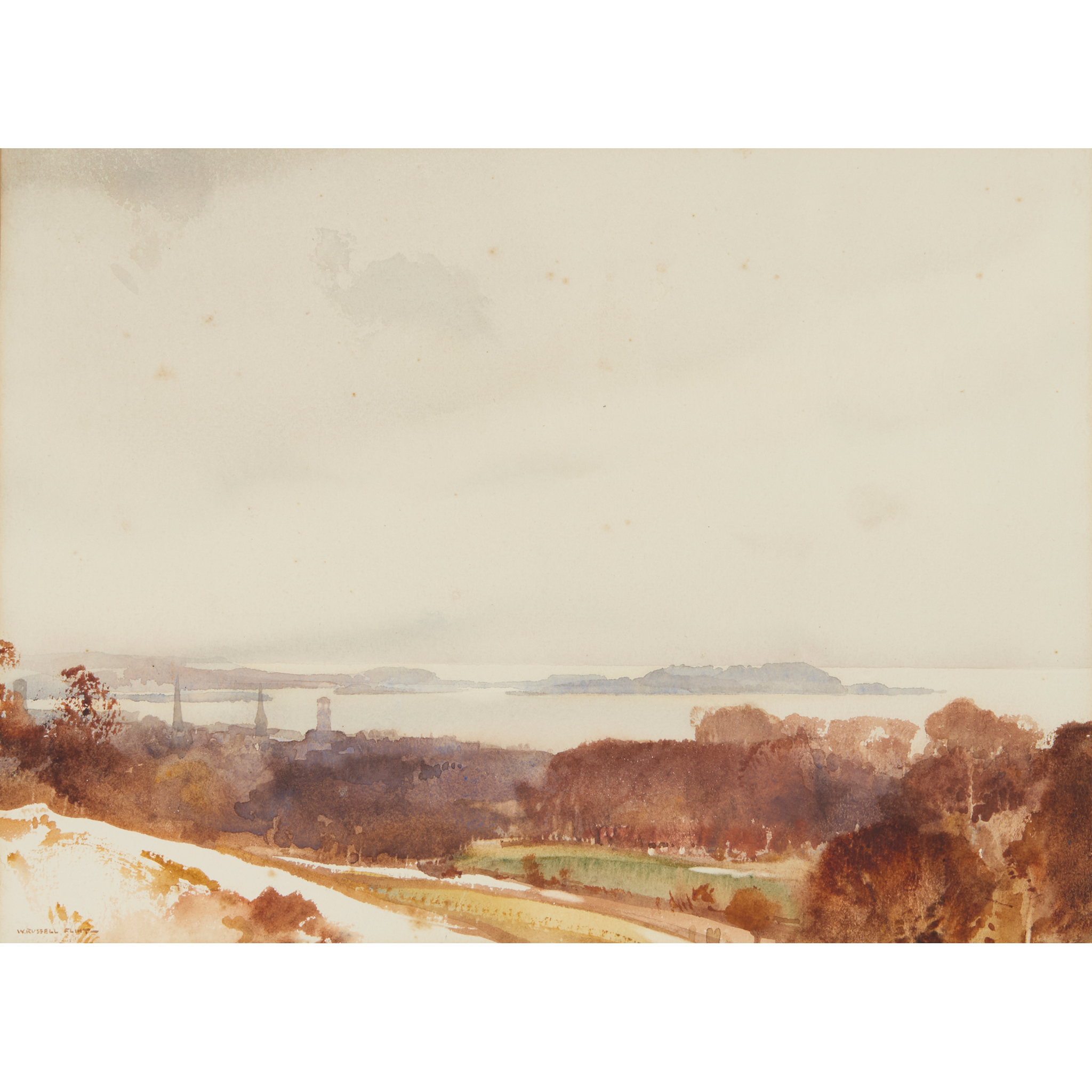 SIR WILLIAM RUSSELL FLINT P.R.A., P.R.W.S., R.S.W., R.O.I., R.E. (SCOTTISH 1880-1969)