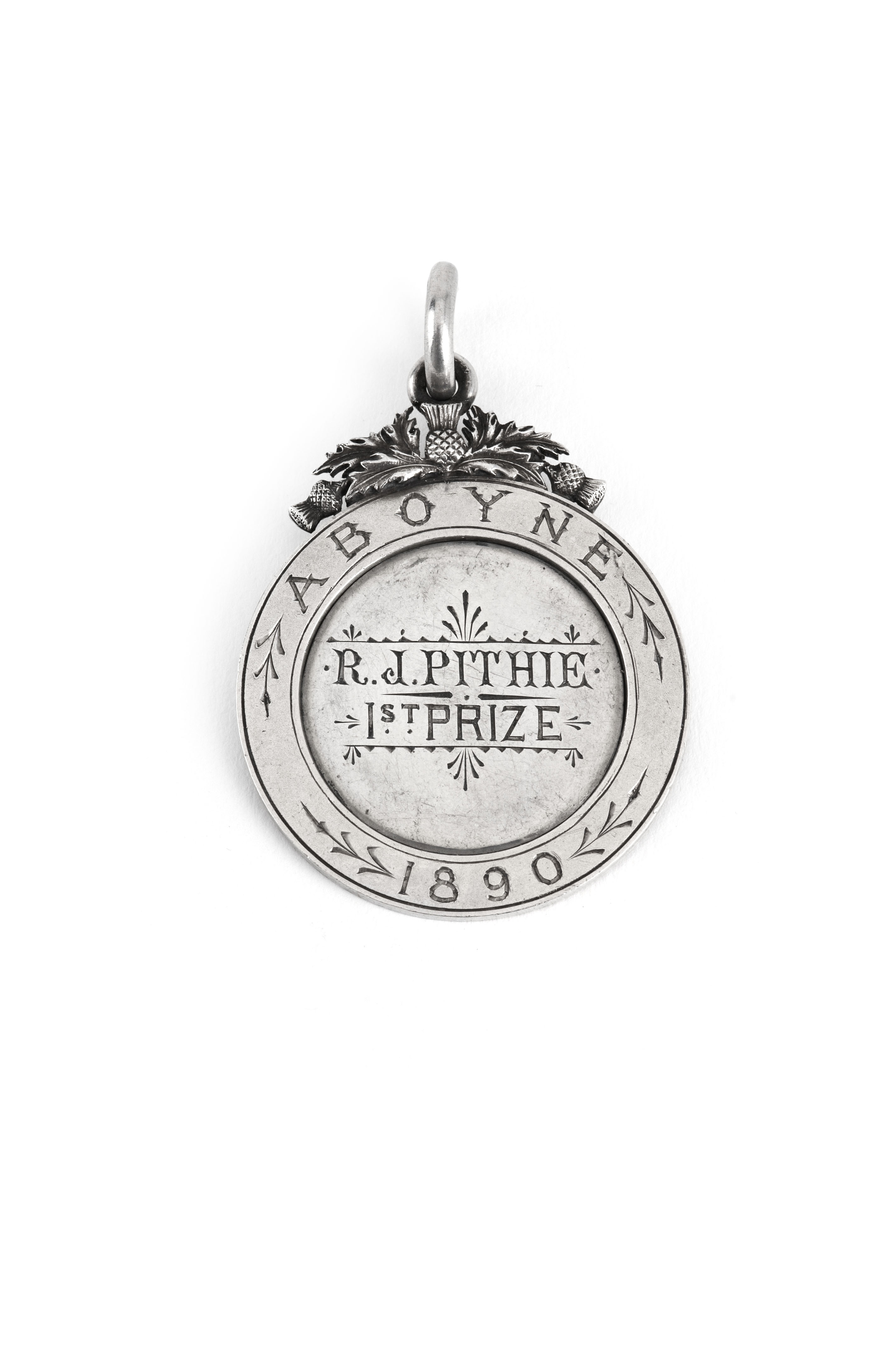 Kincardine O' Neil - a very rare Scottish provincial silver medallion