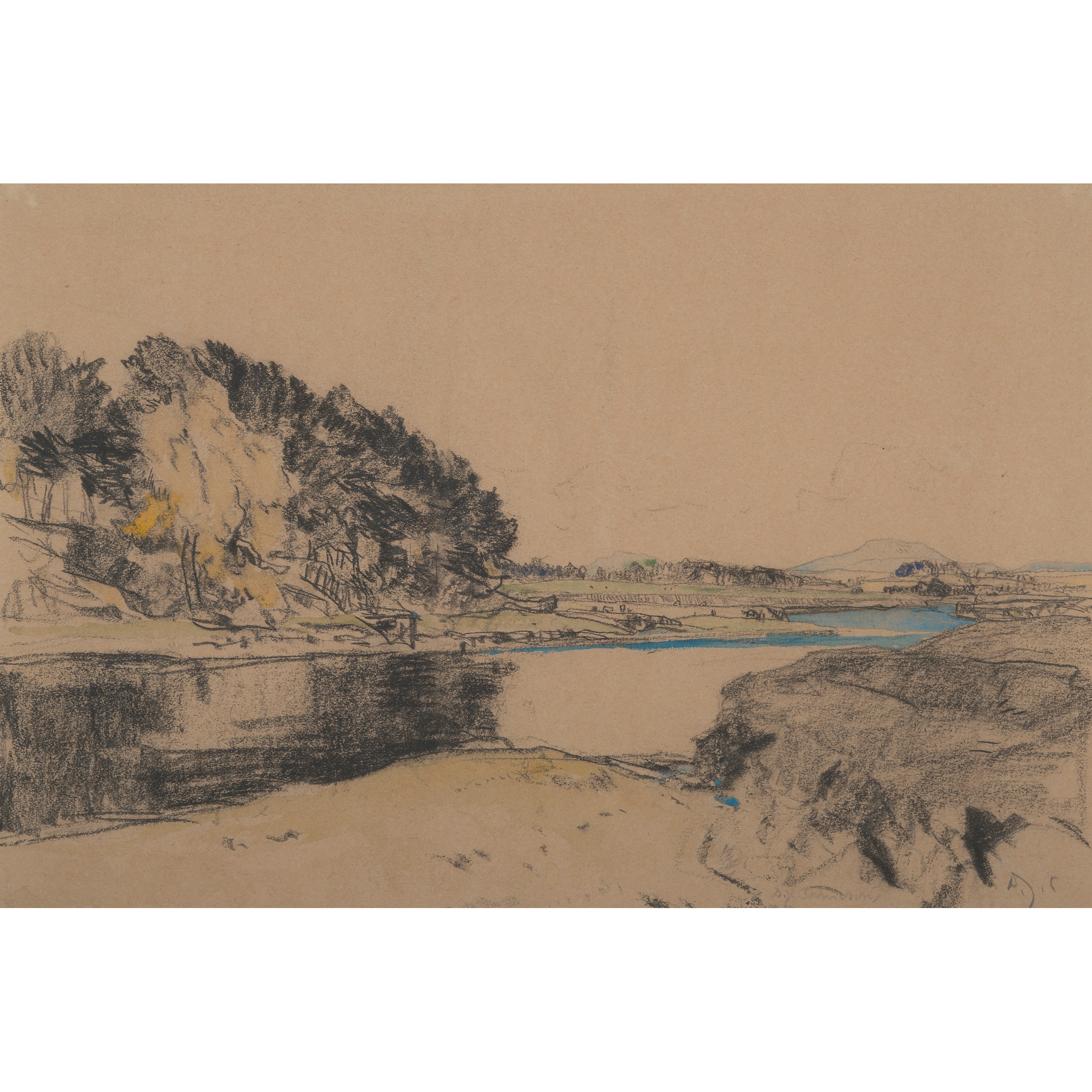 SIR DAVID YOUNG CAMERON R.A., R.S.A., R.W.S., R.S.W., R.E. (SCOTTISH 1865-1945)