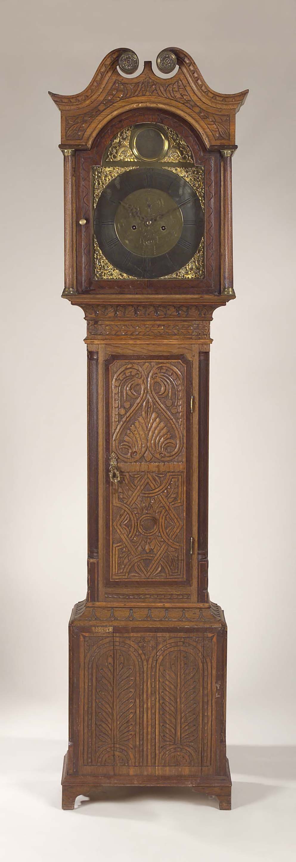 William Hamilton, Whiteburn A Georgian 8-day oak longcase clock,
