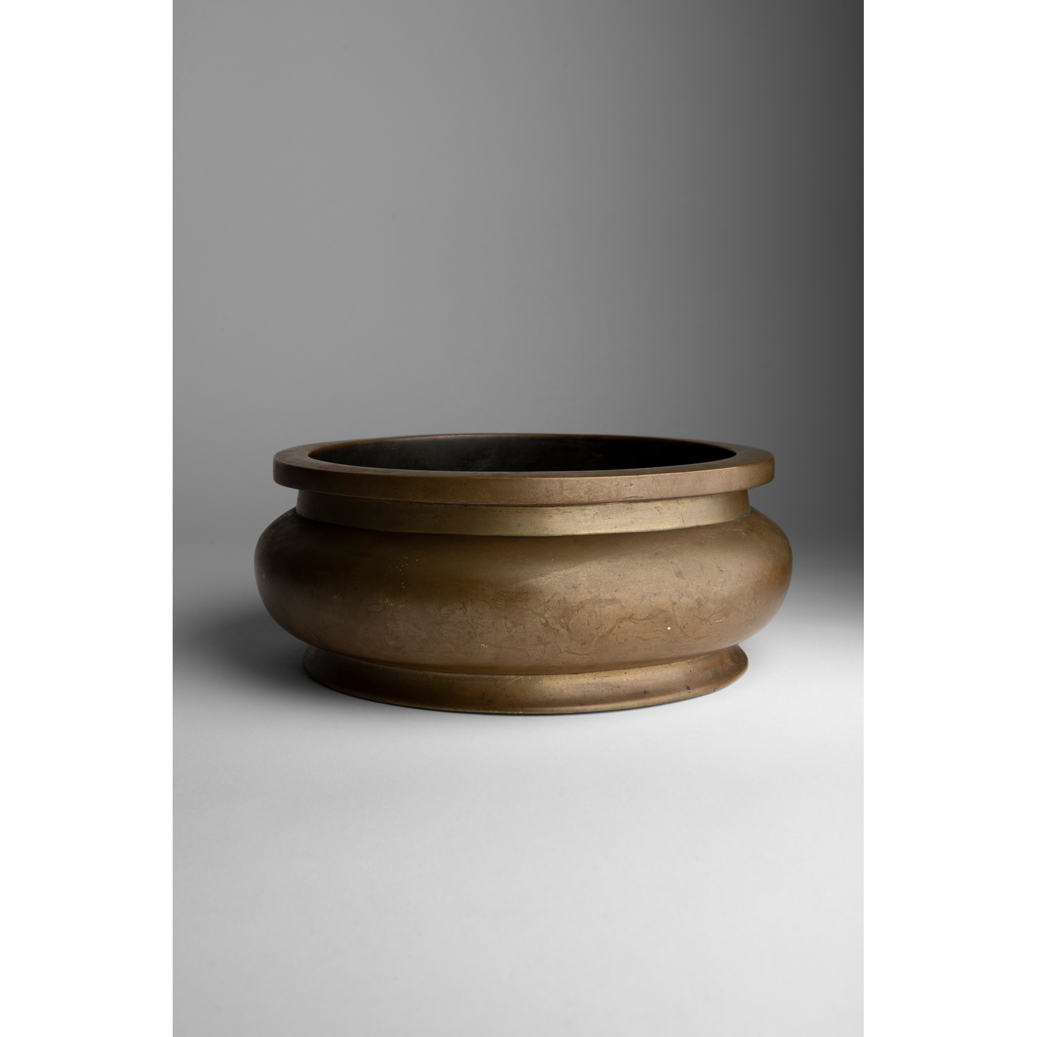 LARGE BRONZE INCENSE BURNER