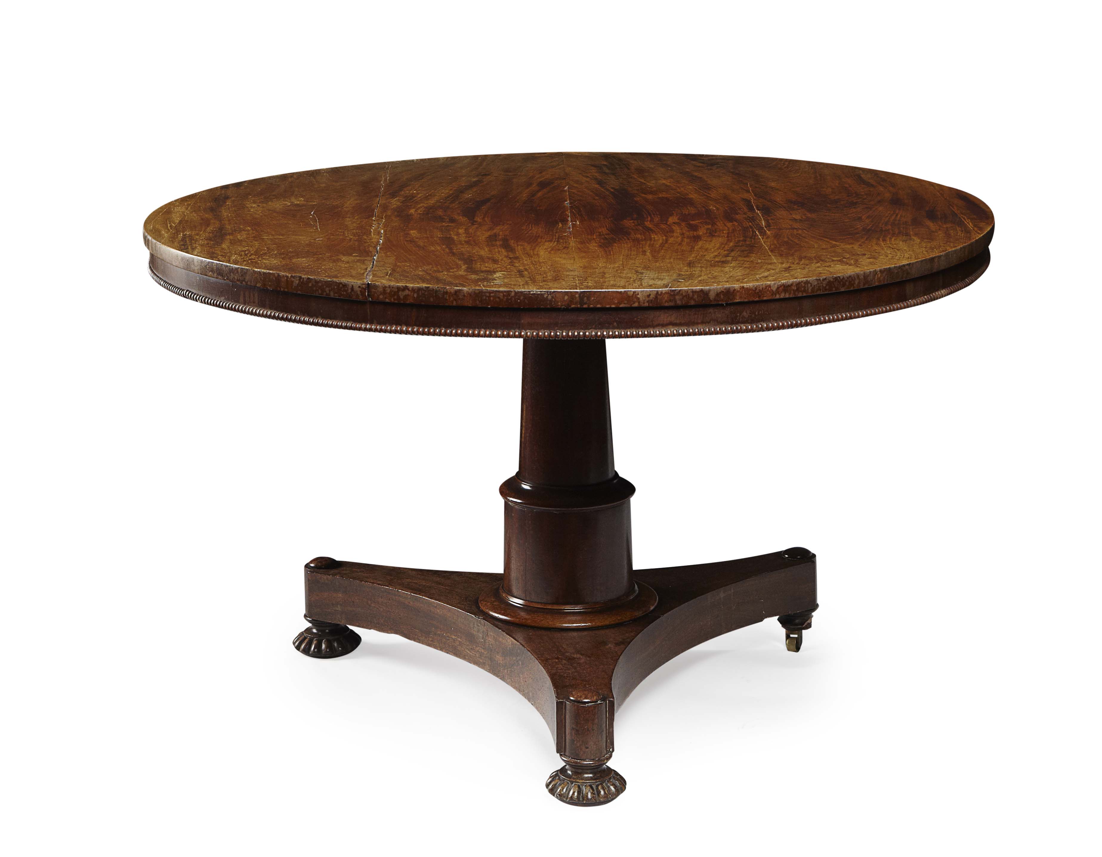 GEORGE IV MAHOGANY BREAKFAST TABLE