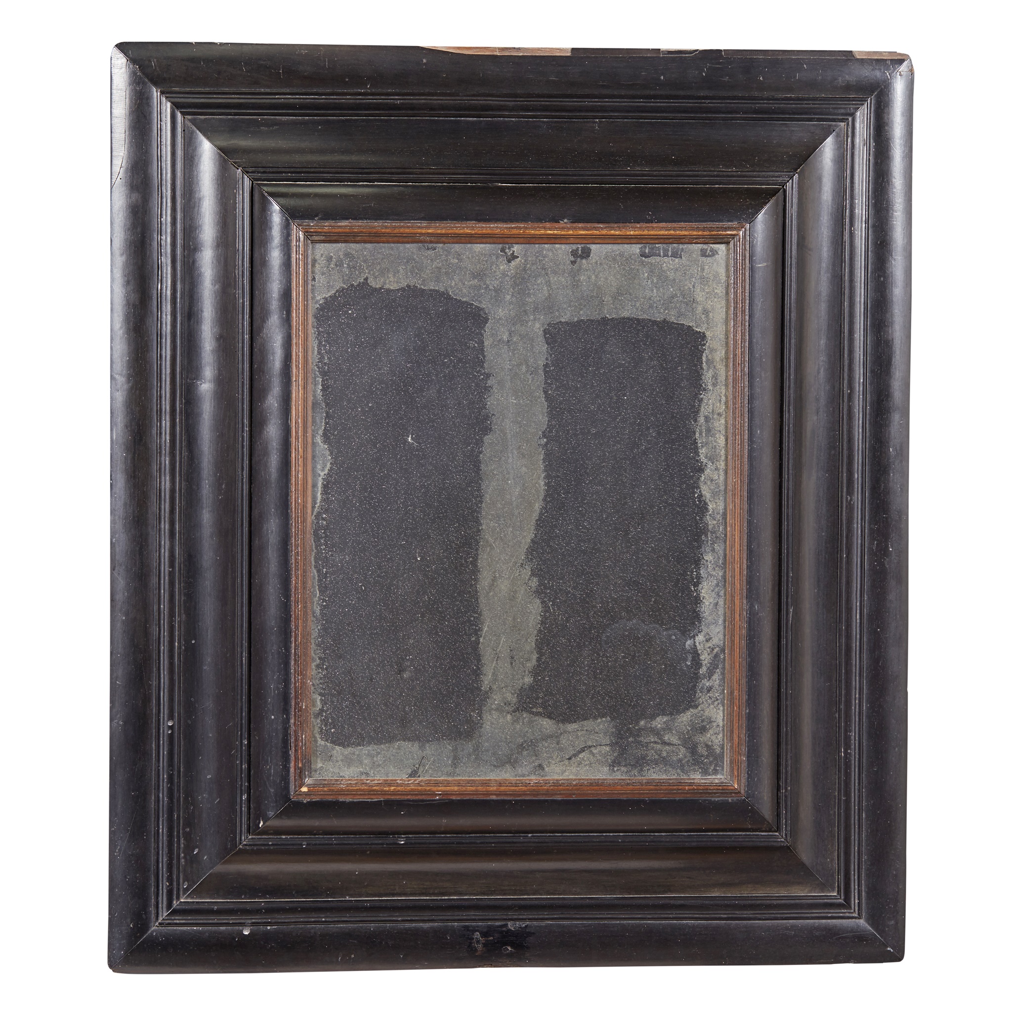 CONTINENTAL BAROQUE EBONY MOULDED MIRROR