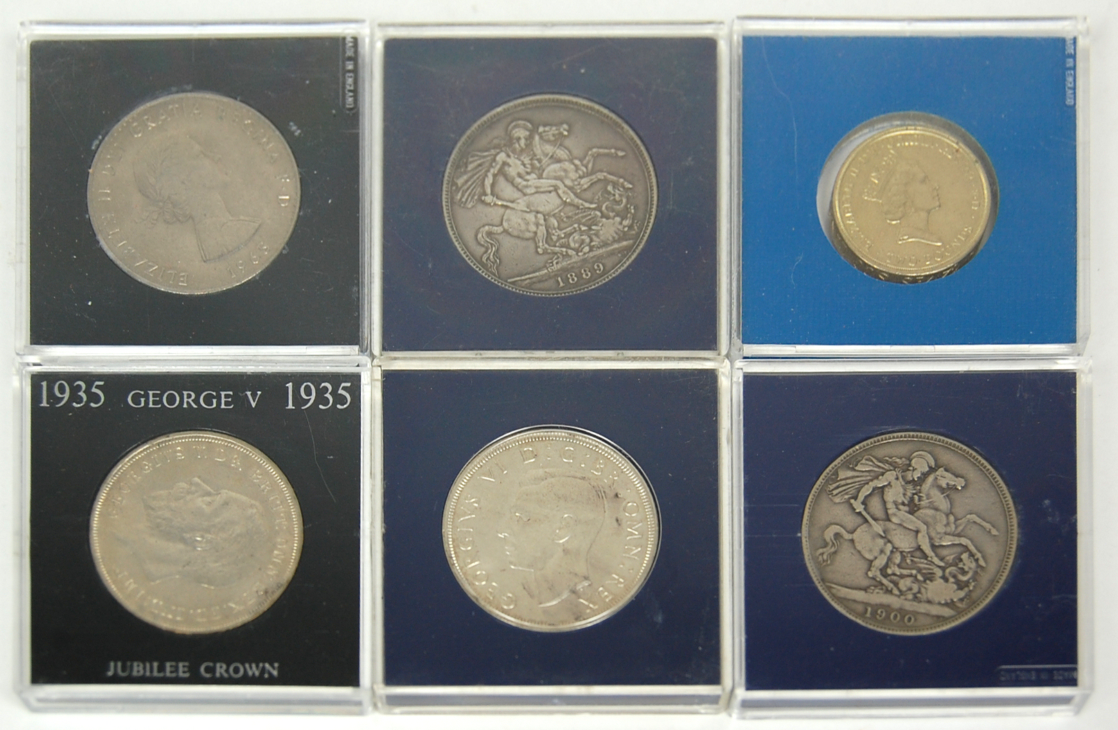 A collection of modern proof coinage