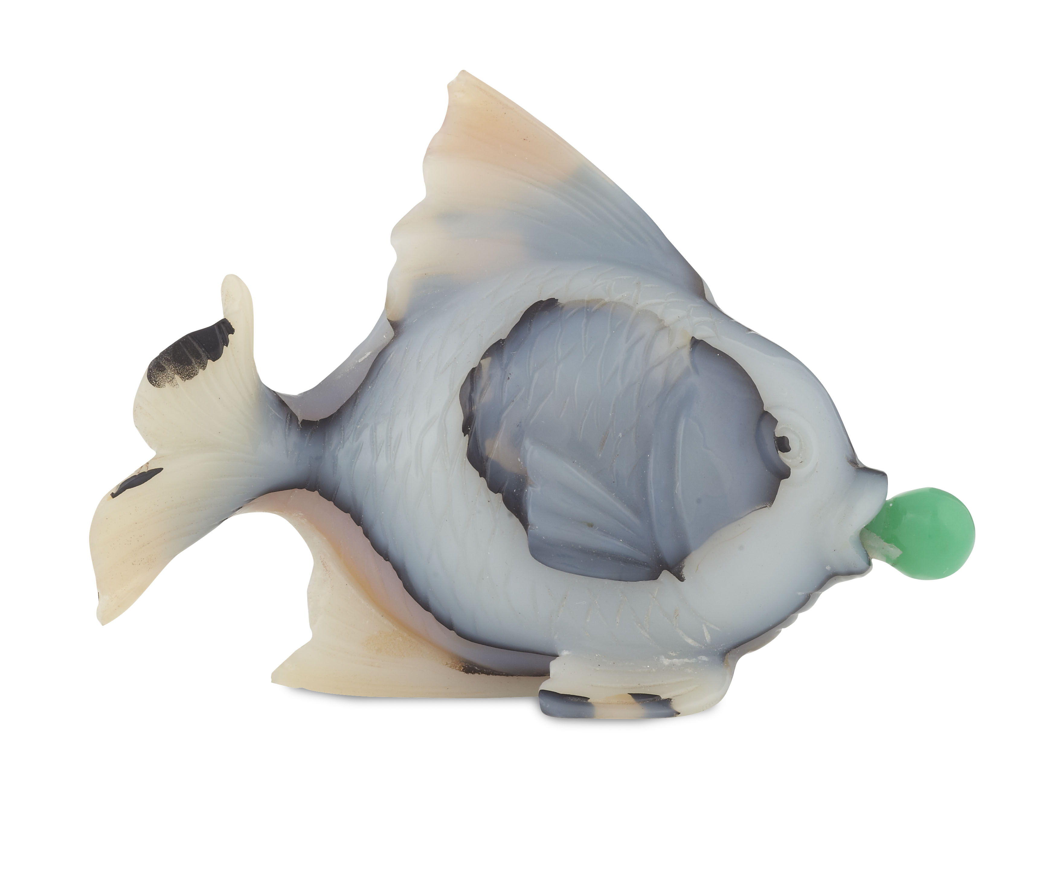 CHINESE AGATE SNUFF BOTTLE