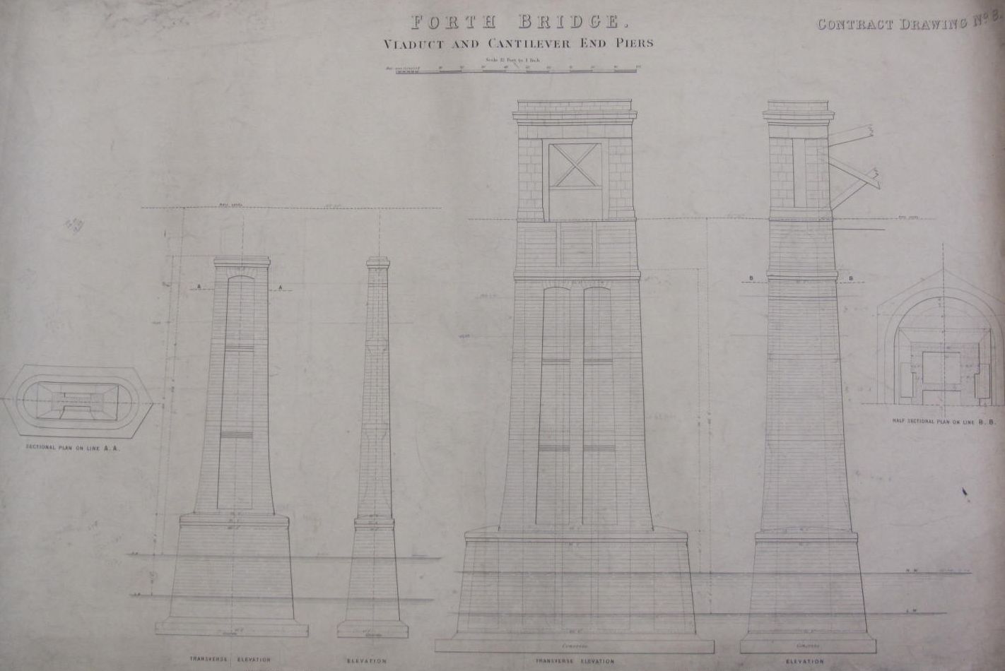Forth Railway Bridge. John Fowler, Engineer-in-Chief and B. Baker, Engineer