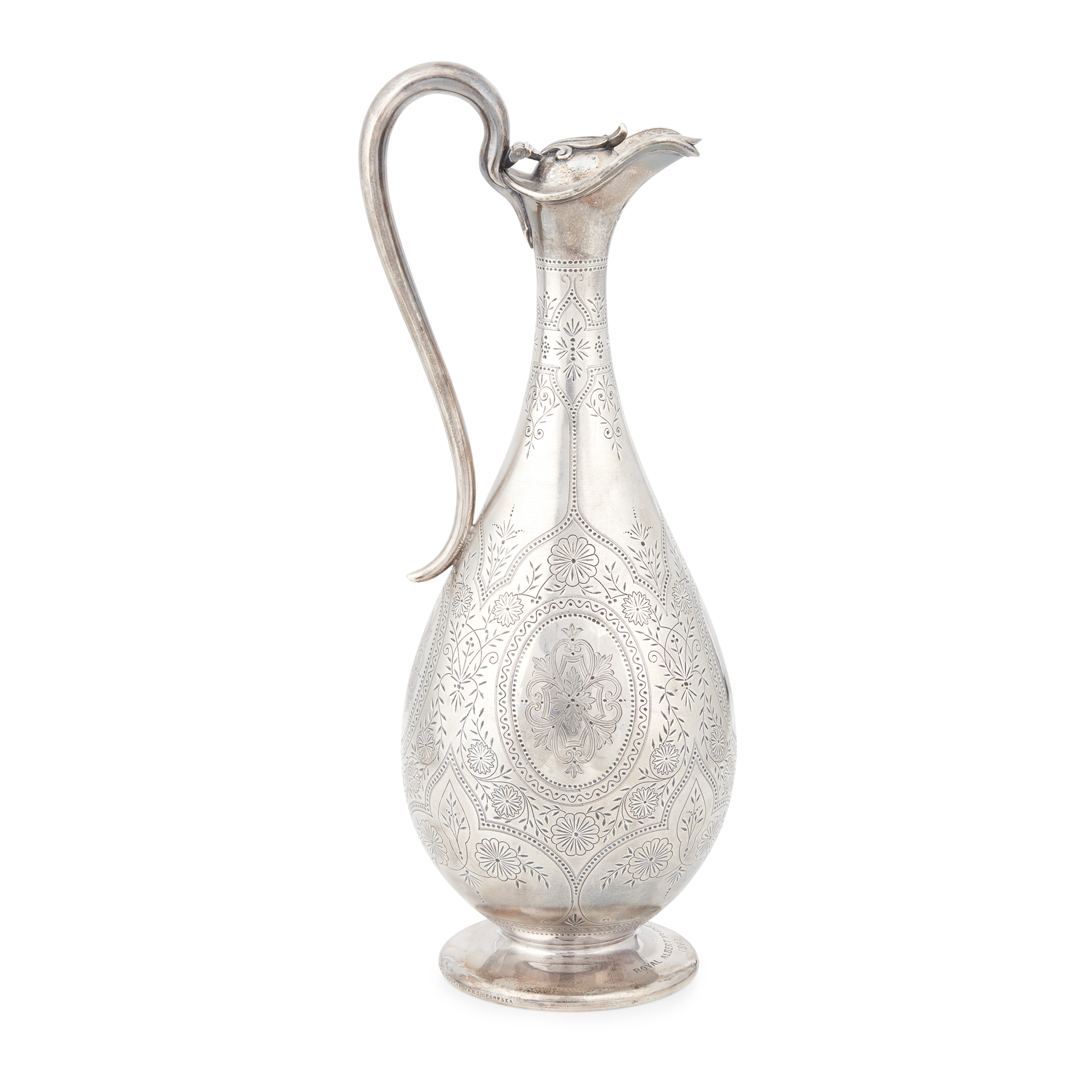 A Victorian claret jug