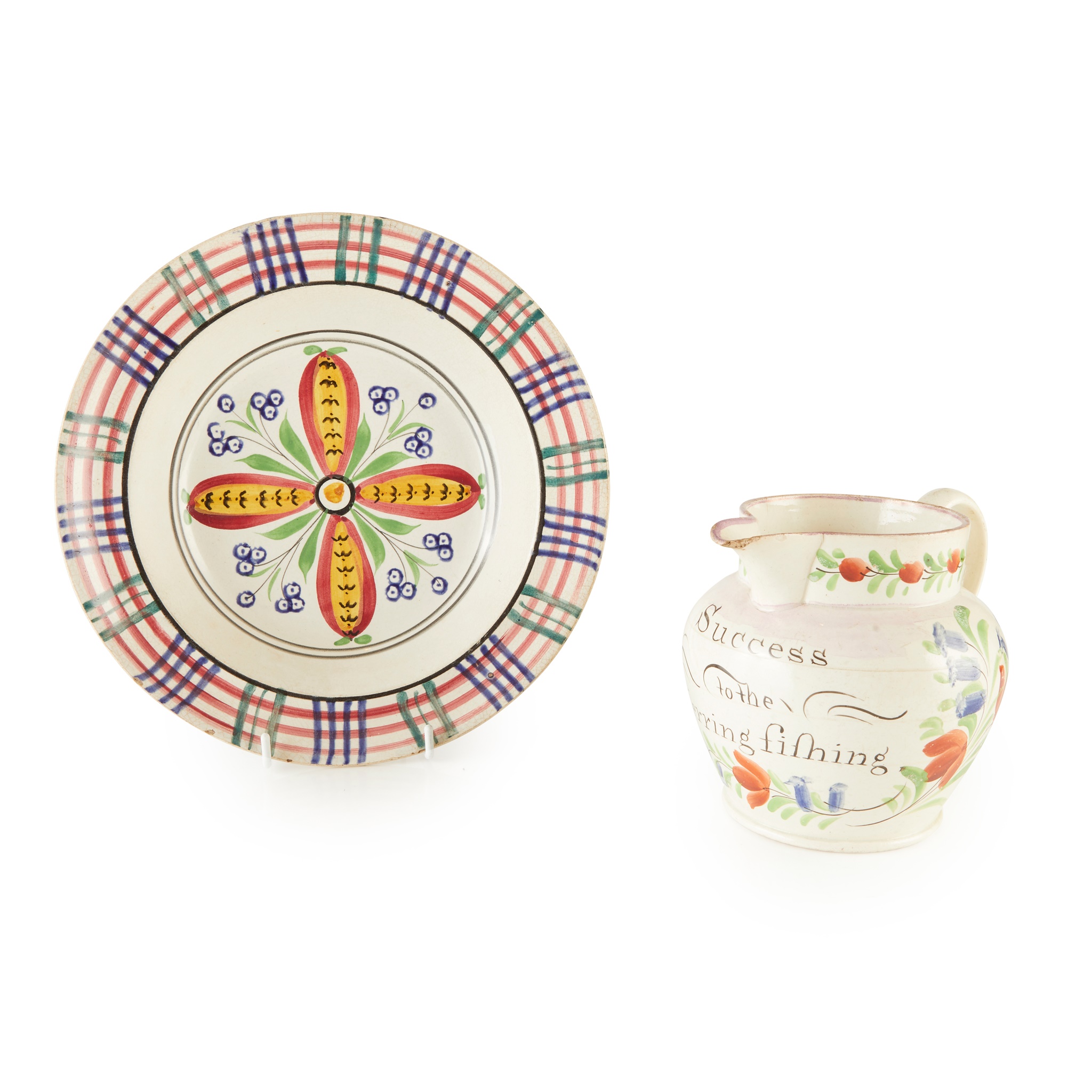 TWO SCOTTISH POTTERY WARES