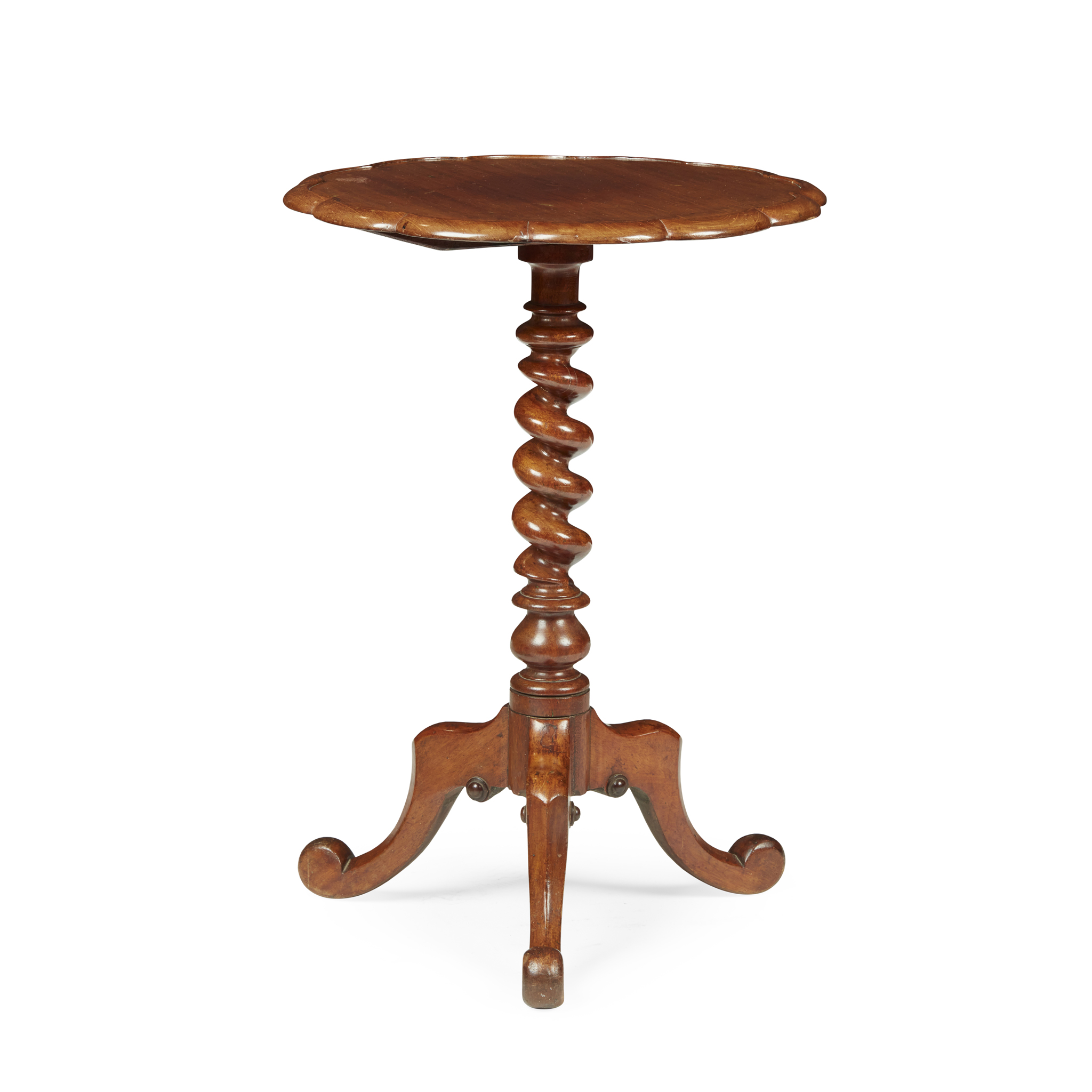 SMALL VICTORIAN MAHOGANY WINE TABLE