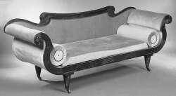 A Regency mahogany sofa