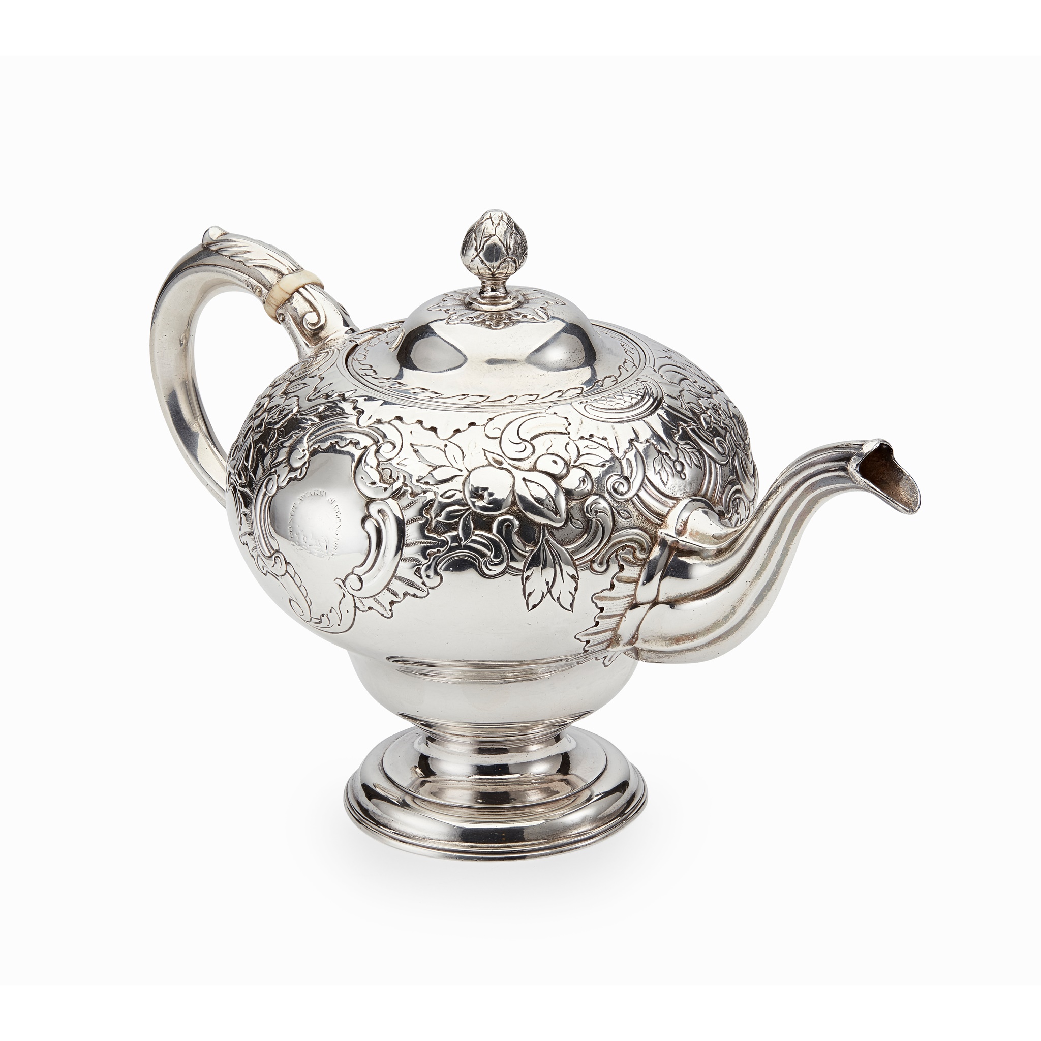 A GEORGE III TEAPOT