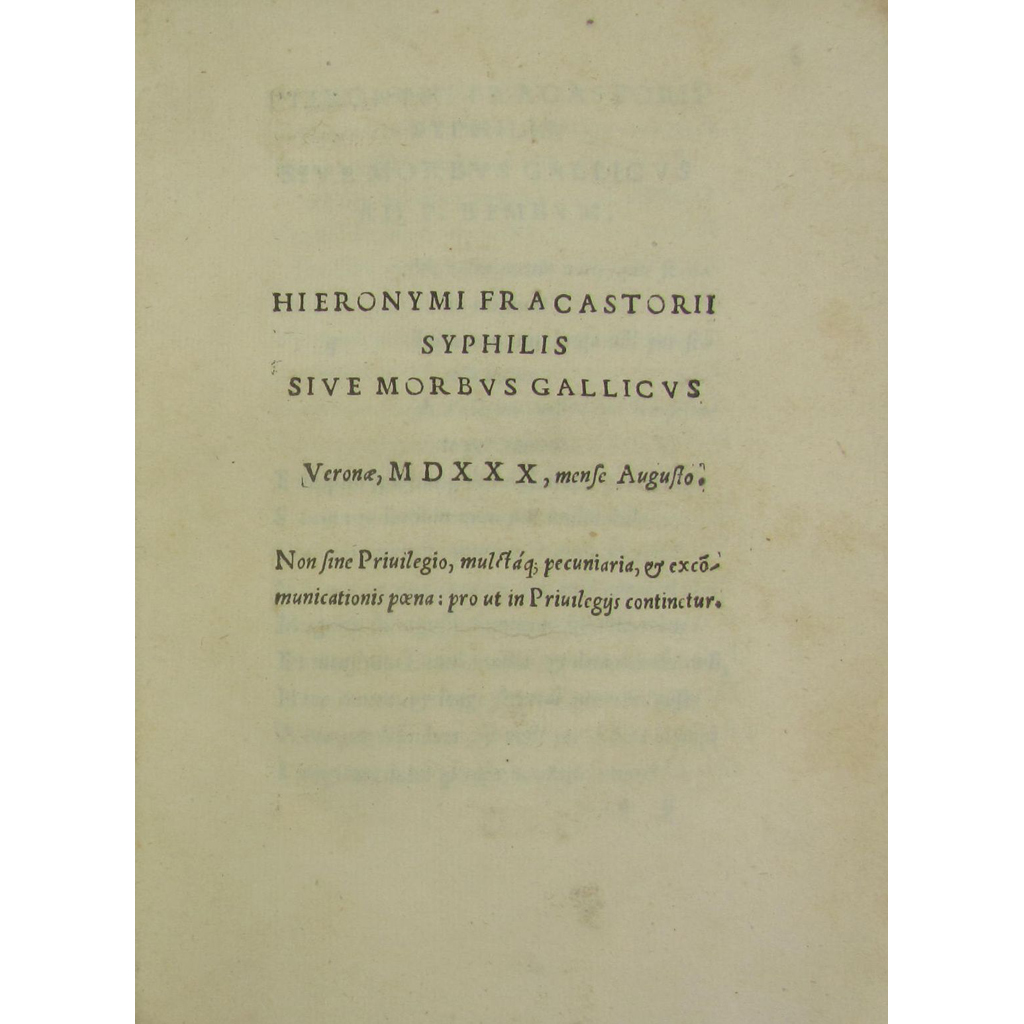 Fracastoro, Girolamo