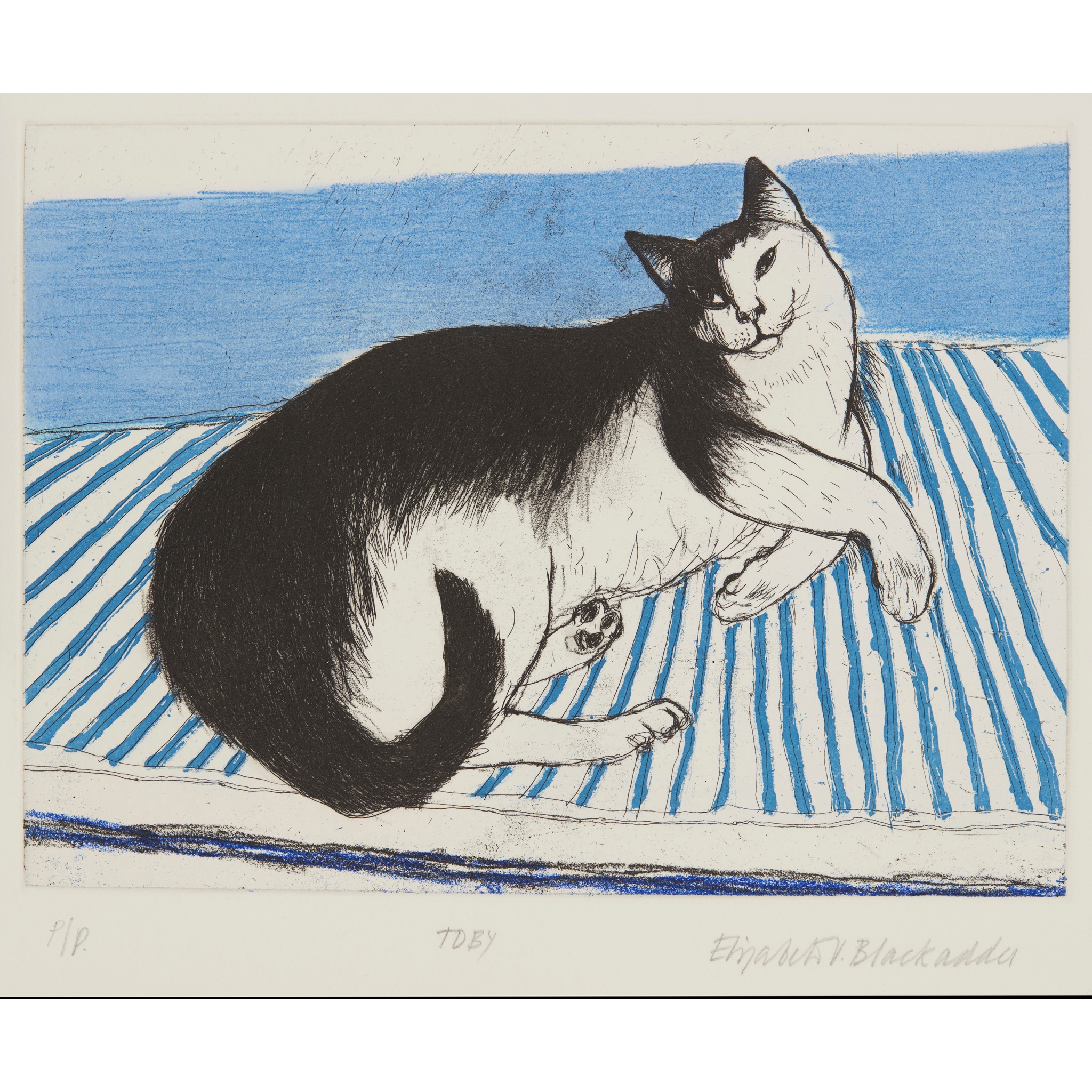 DAME ELIZABETH BLACKADDER O.B.E., R.A., R.S.A., R.S.W., R.G.I., D.Litt (SCOTTISH 1931-2021)