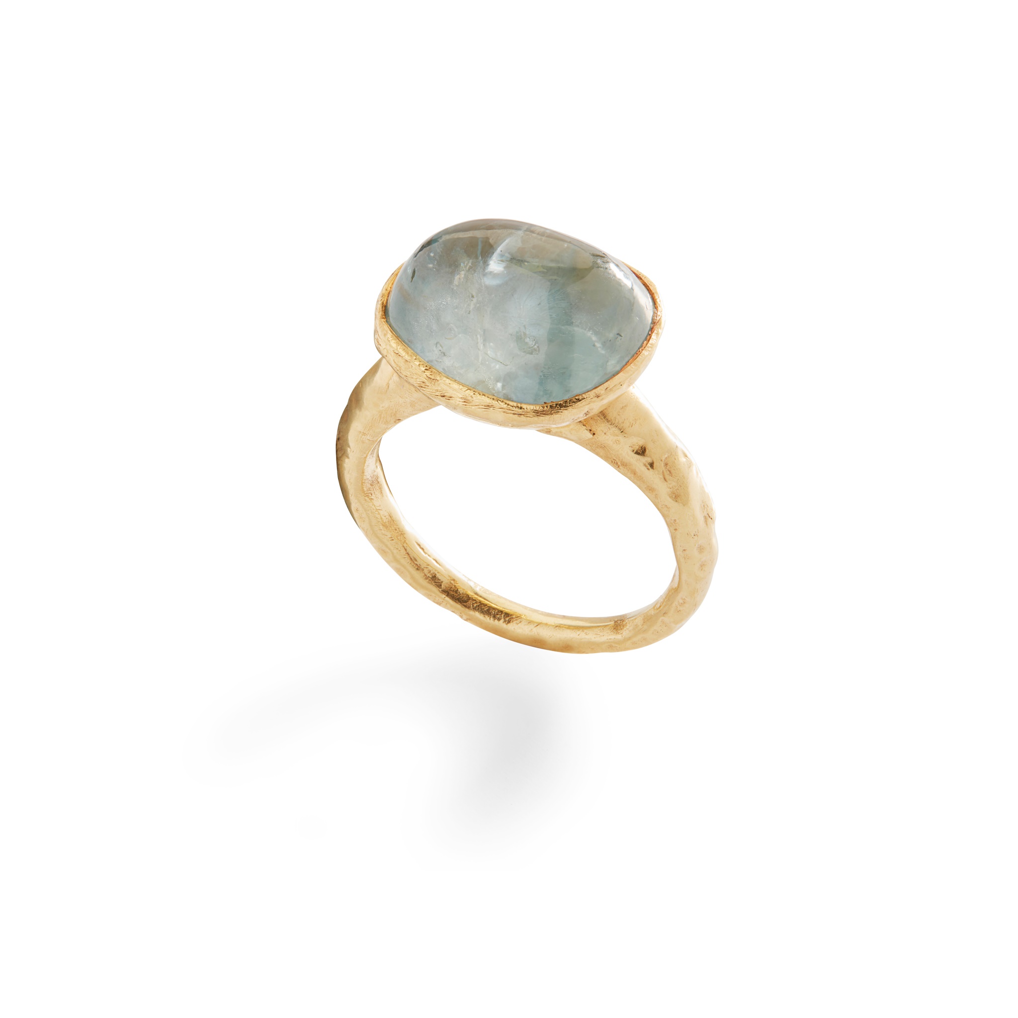 A sapphire ring