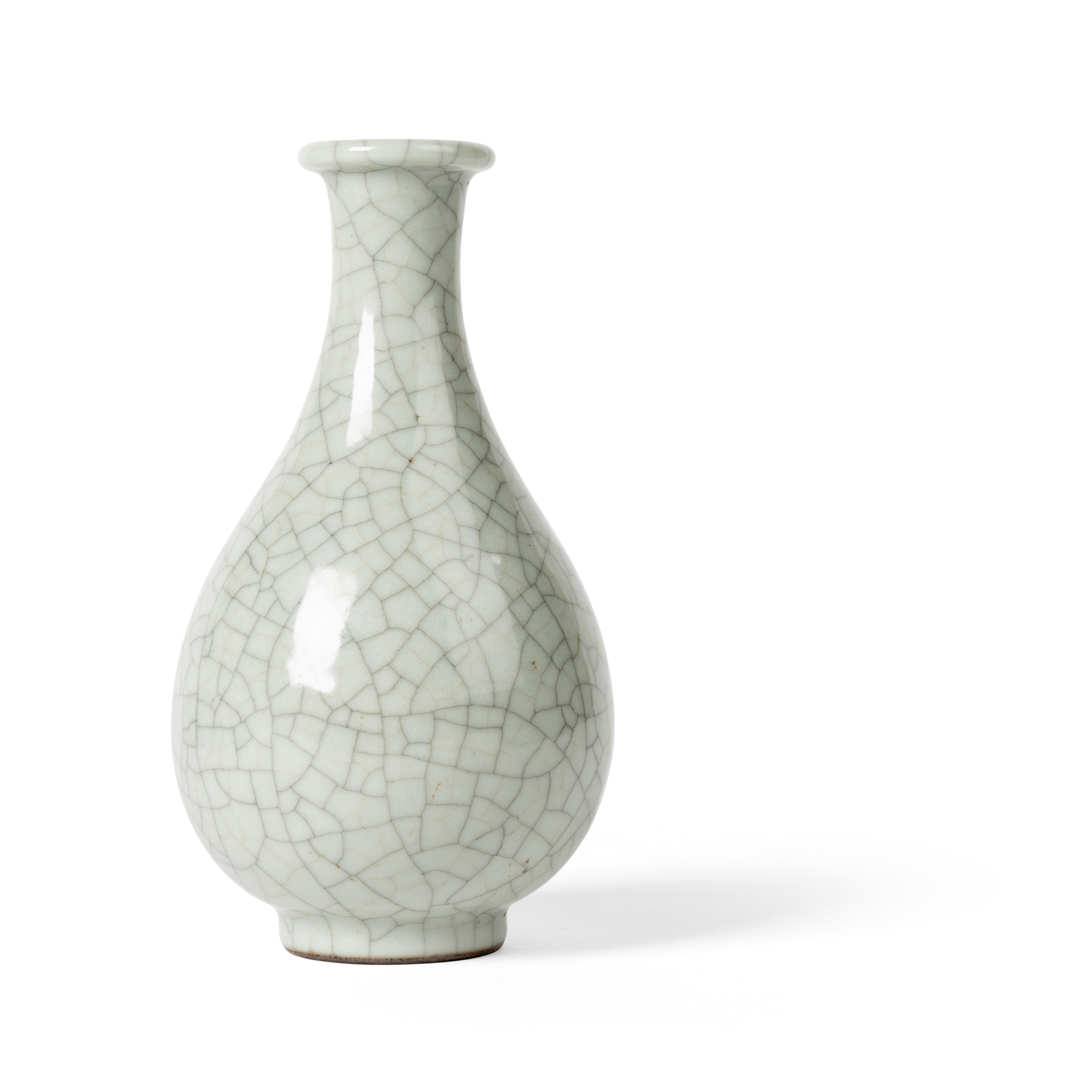 CHINESE GE-TYPE CRACKLE-GLAZED BOTTLE VASE