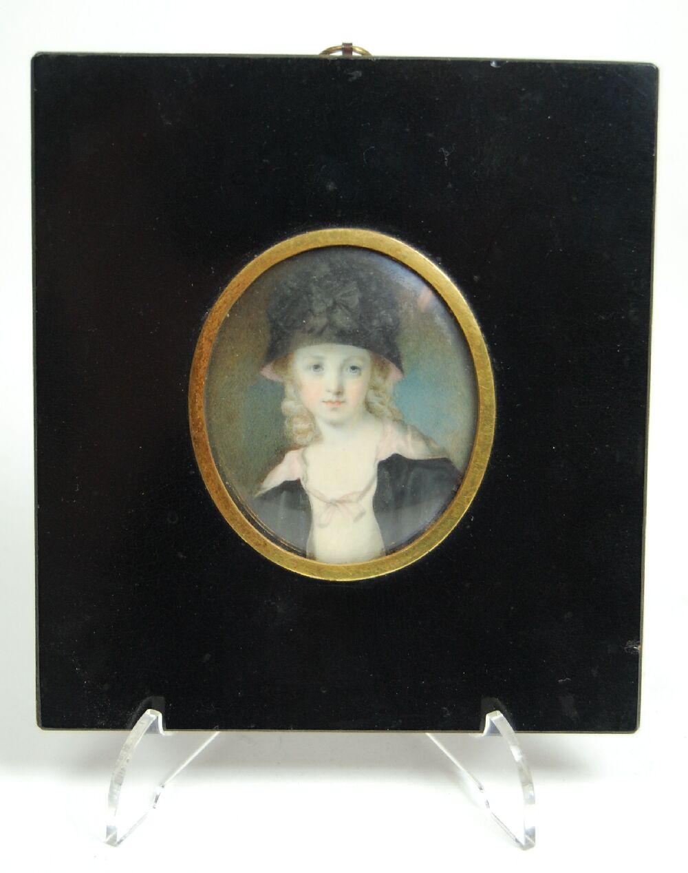 REGENCY PORTRAIT MINIATURE OF A LADY