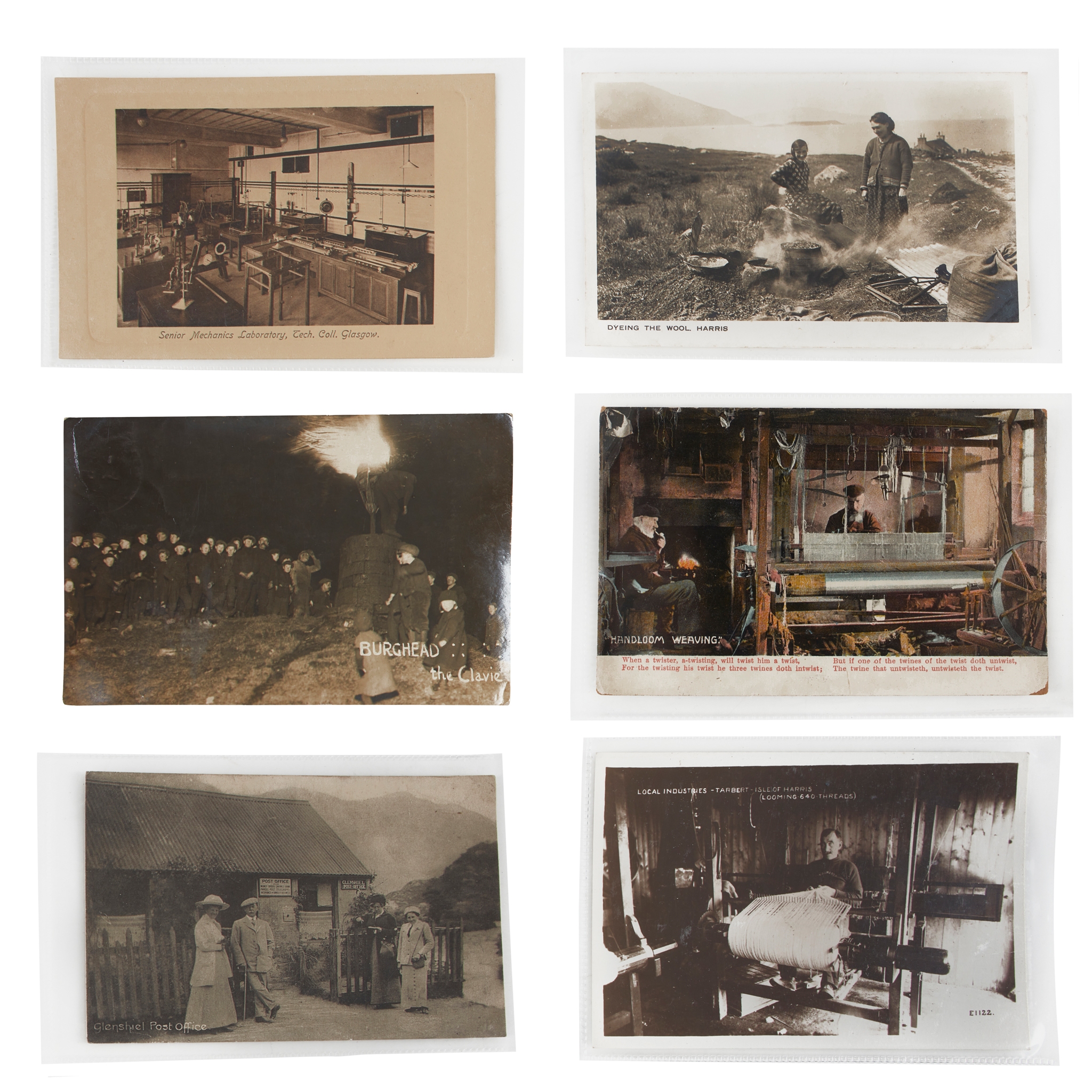 Group of Scottish postcards, early 20th century