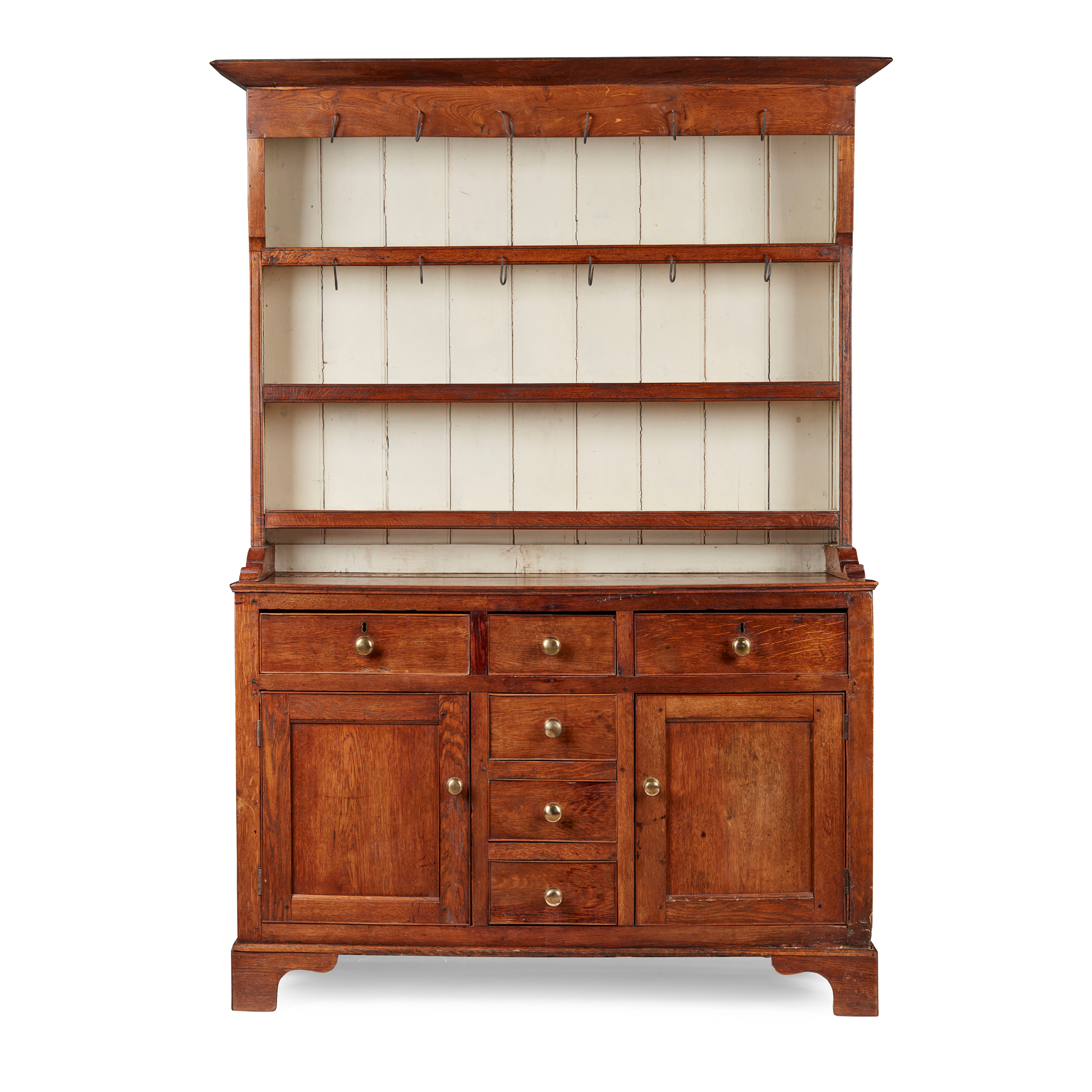 GEORGIAN SMALL OAK DRESSER