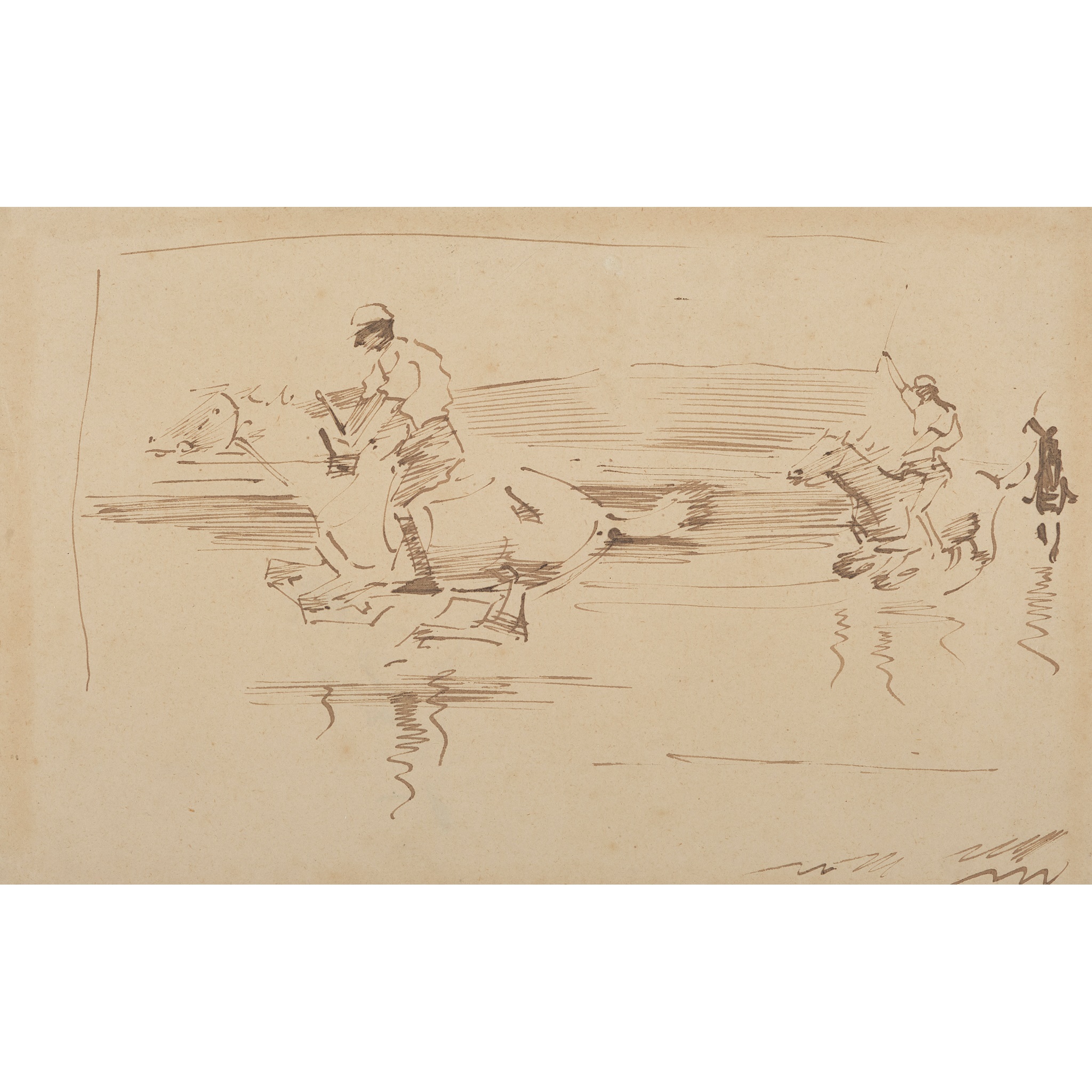 JOSEPH CRAWHALL R.S.W (SCOTTISH 1861-1913)