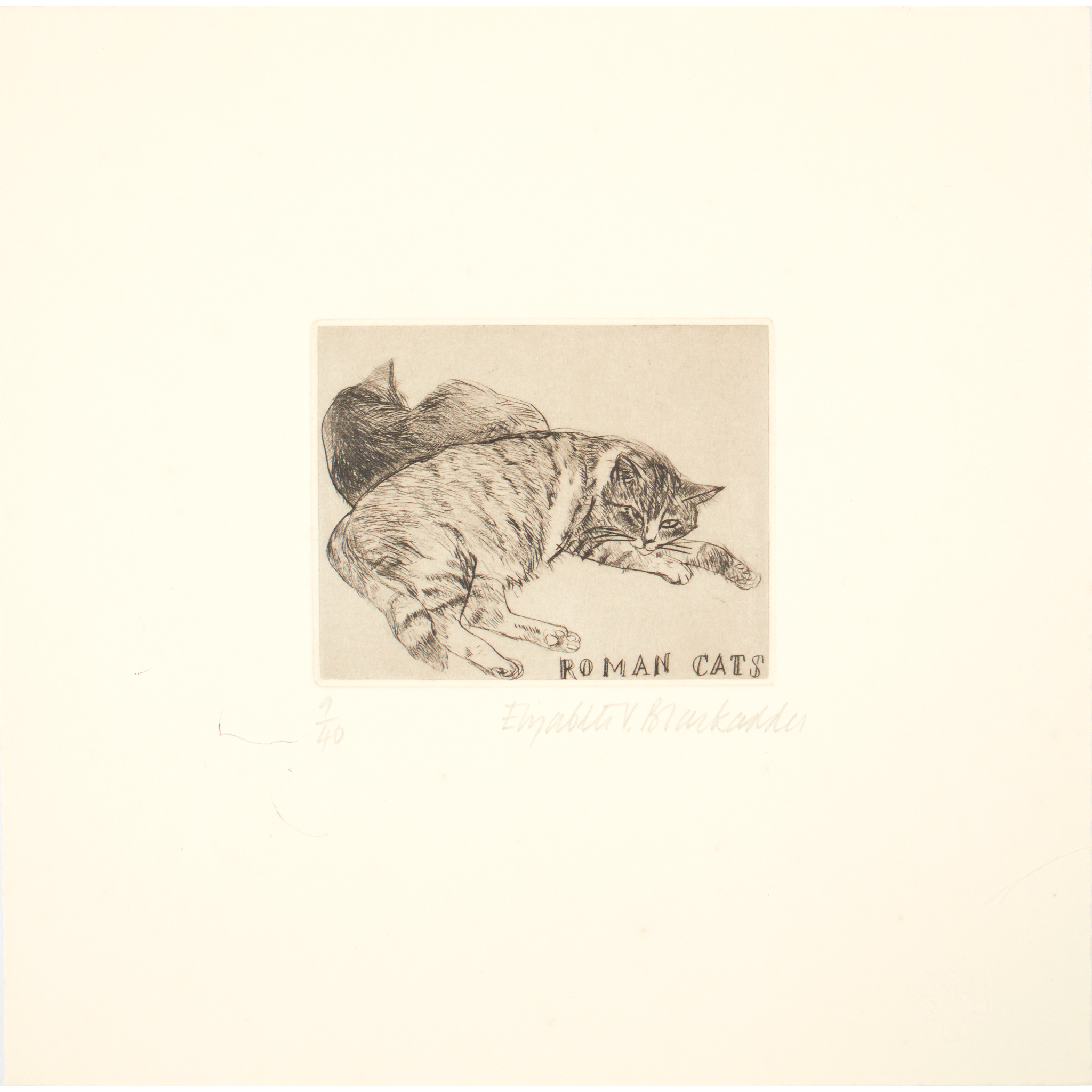 DAME ELIZABETH BLACKADDER O.B.E., R.A., R.S.A., R.S.W., R.G.I., D.Litt (SCOTTISH 1931-2021)