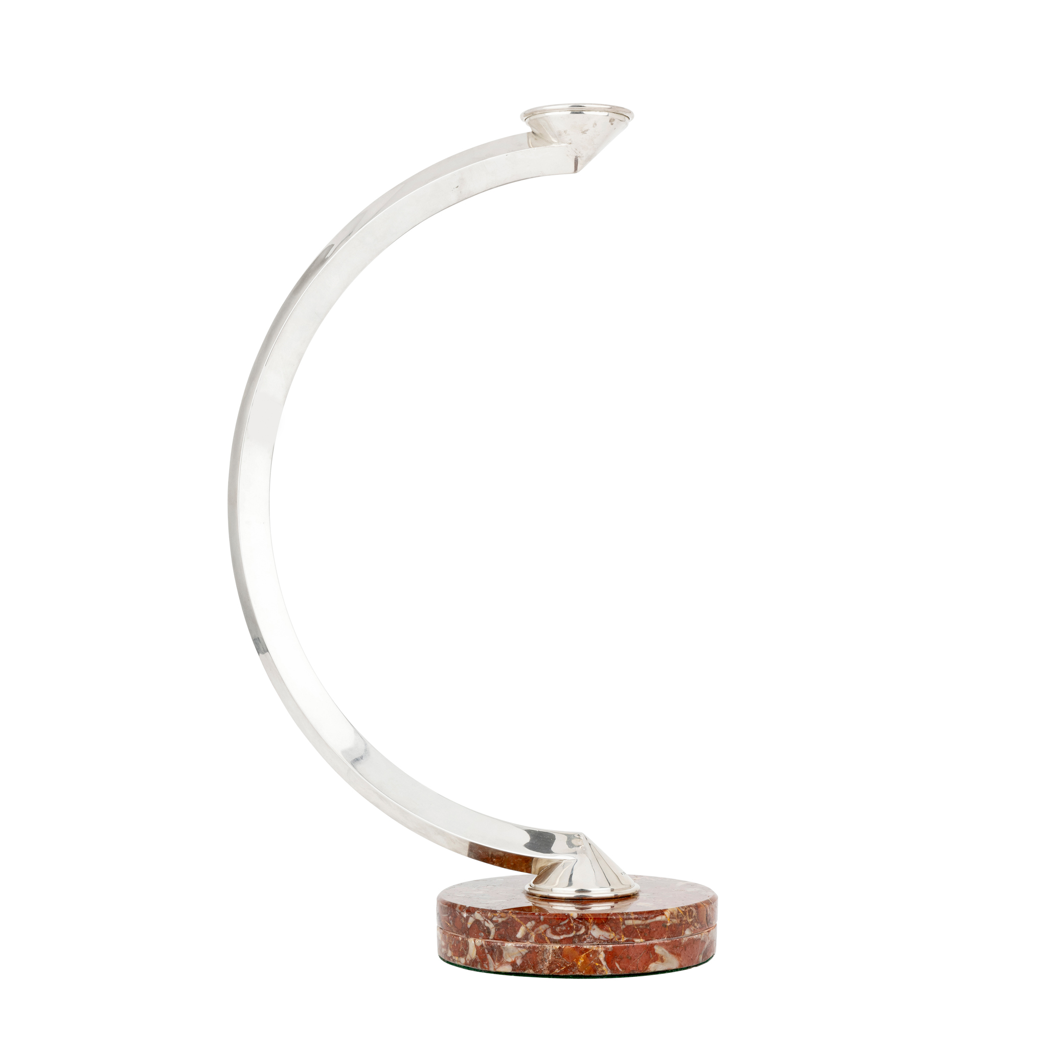 A 1980s candle holder