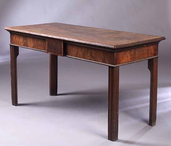 A George III mahogany side table