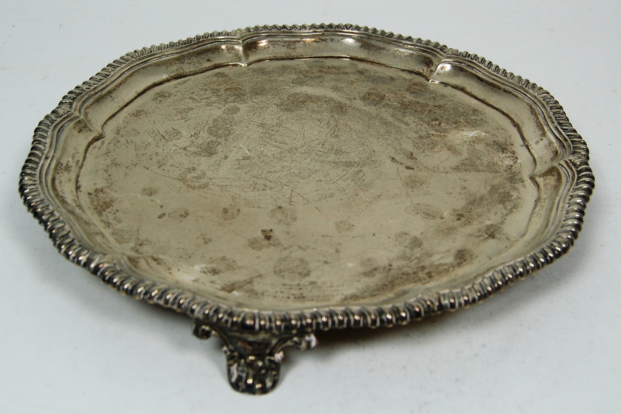 An Edwardian salver