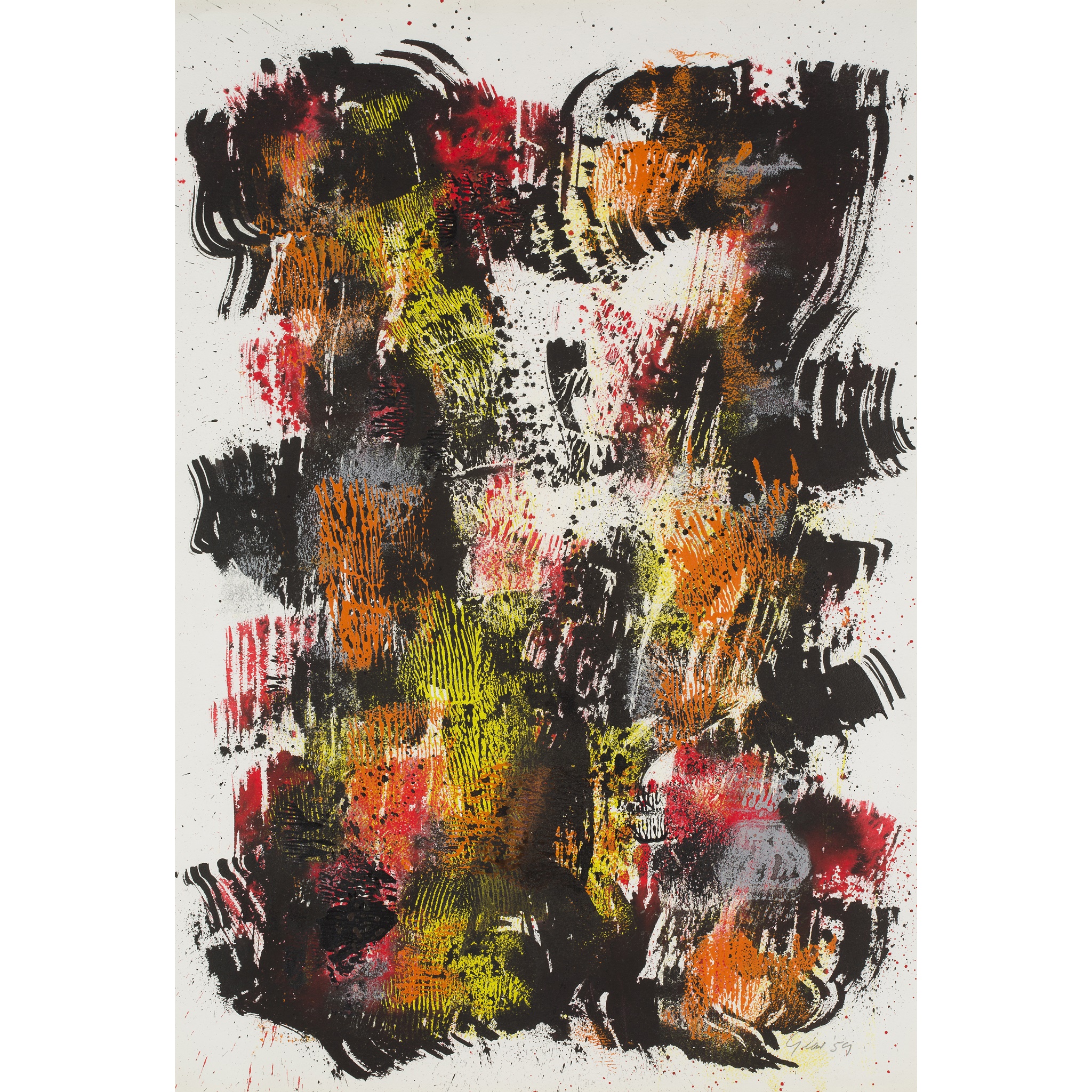 WILLIAM GEAR R.A., F.R.S.A., R.B.S.A. (Scottish 1915-1997)