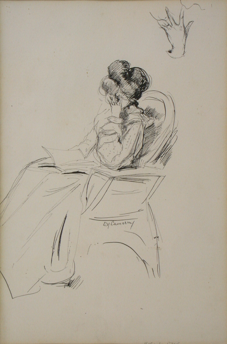 SIR DAVID YOUNG CAMERON R.A,, R.S.A., R.W.S., R.S.W., R.E. (SCOTTISH 1865-1945)