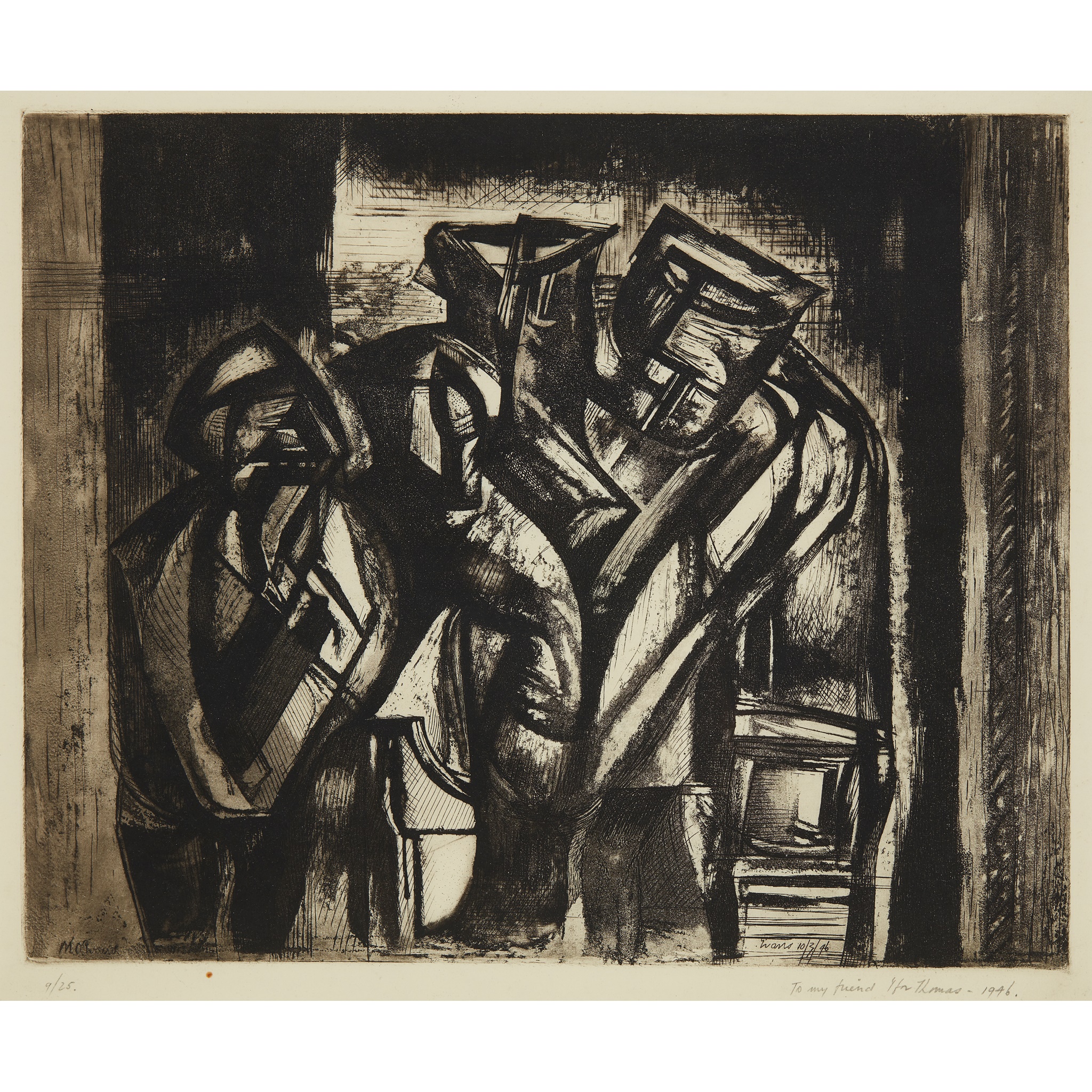 MERLYN EVANS (WELSH 1910-1973)