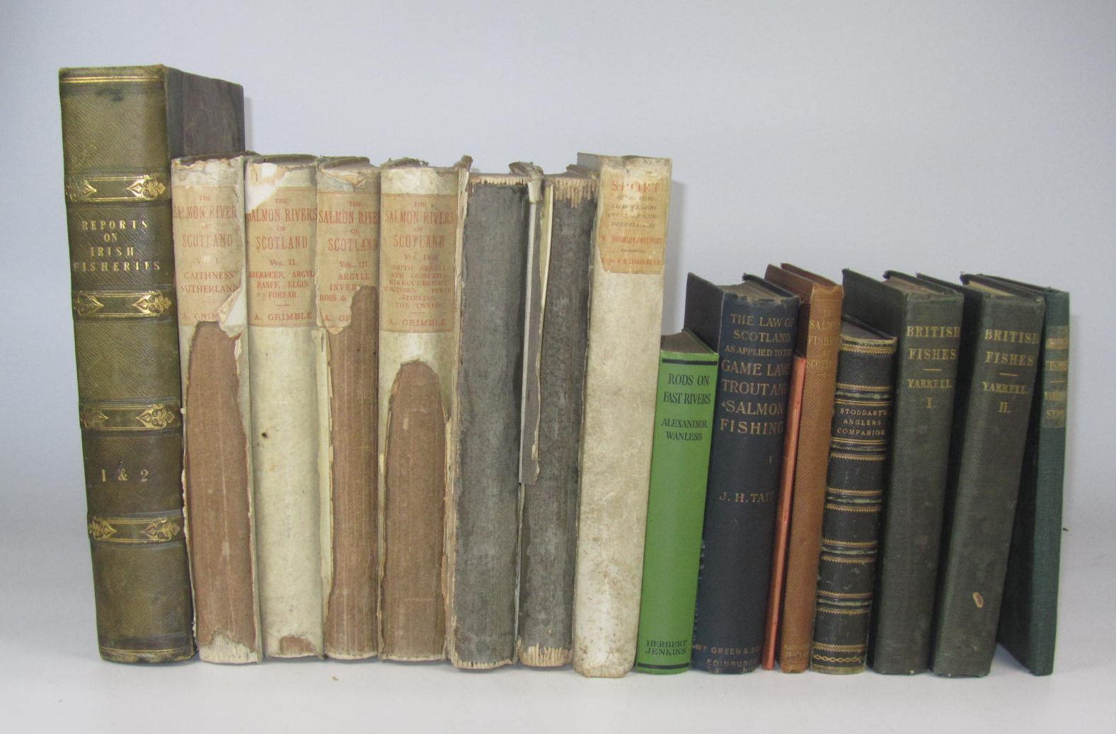 Fishing, a small quantity including Grimble, Augustus