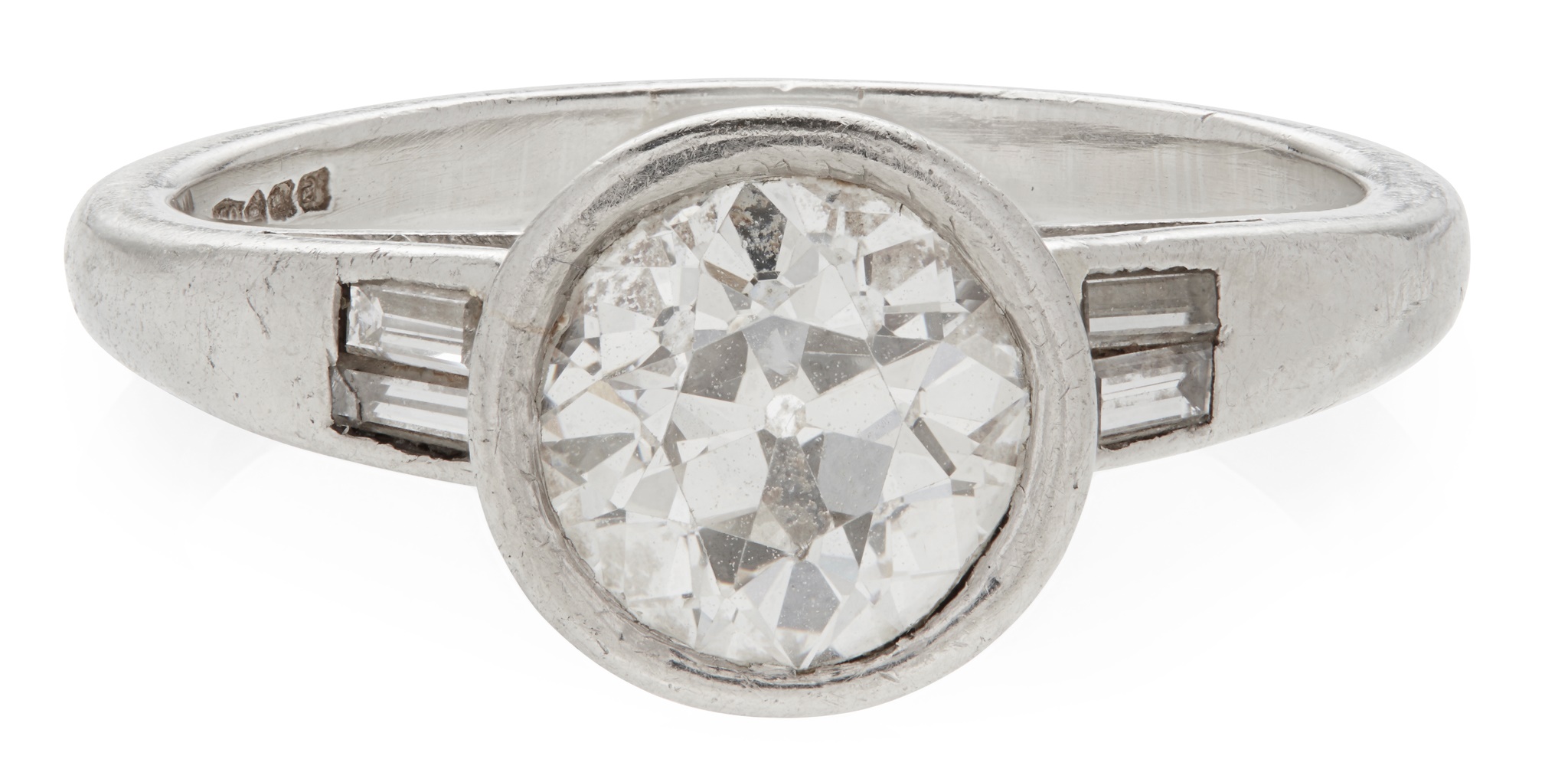A single stone diamond ring