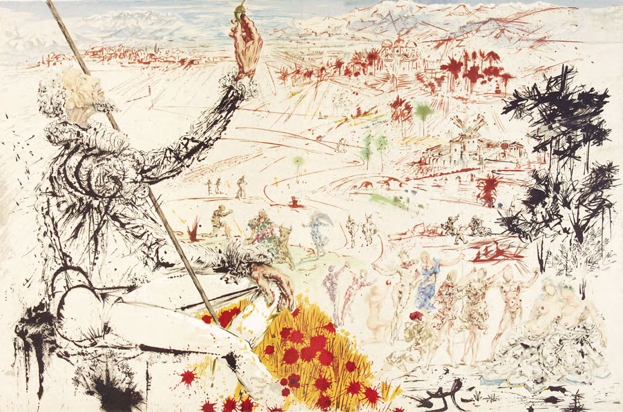 Dali, Salvador--Cervantes Saavedra, Miguel de