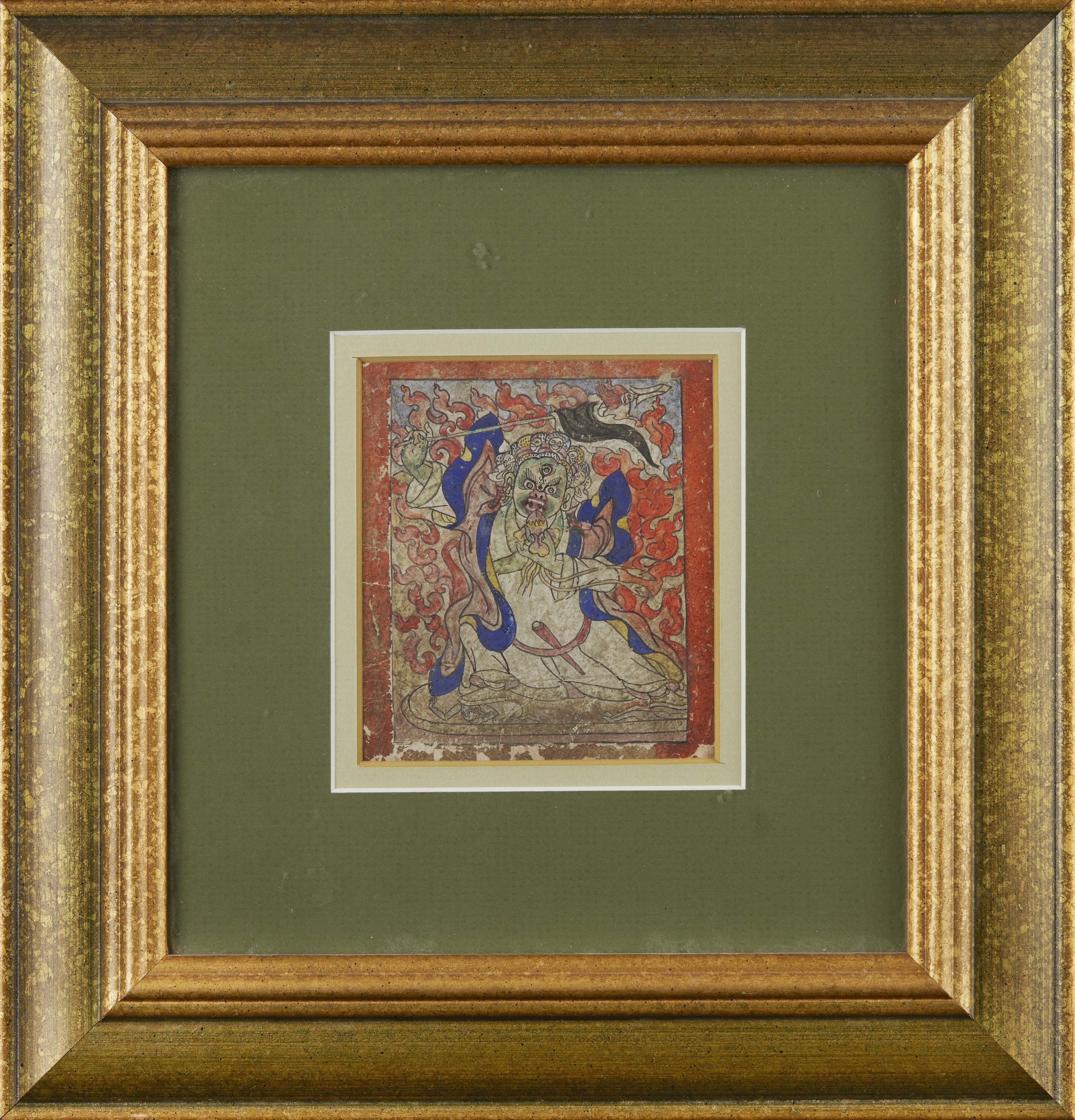 SINO-TIBETAN BOOKLEAF