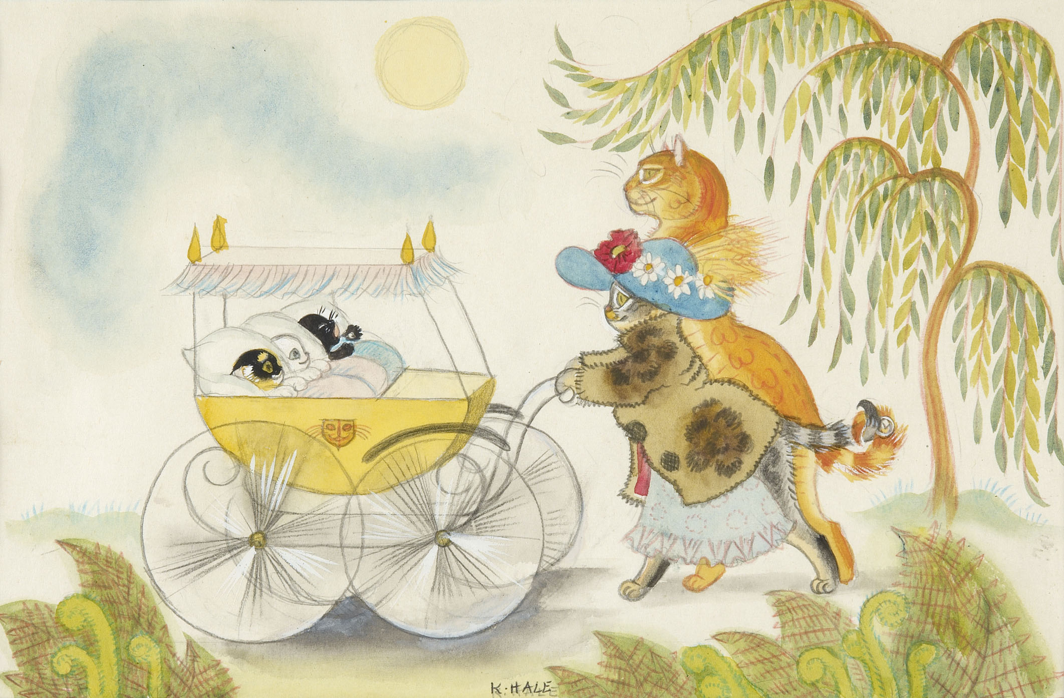 Original Illustration - Hale, Kathleen