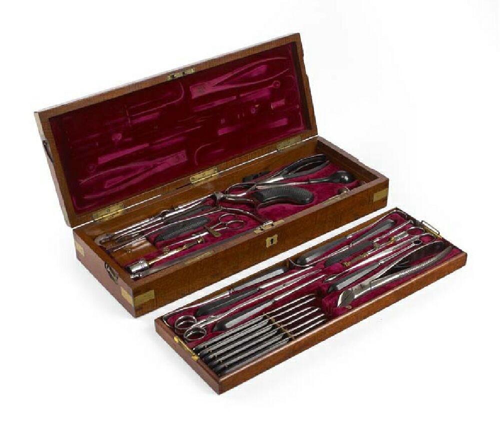 A 19th century cased surgeon's set By John Weiss & Sons, London