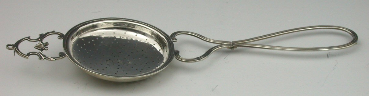 Dundee- A rare Scottish George III provincial punch strainer