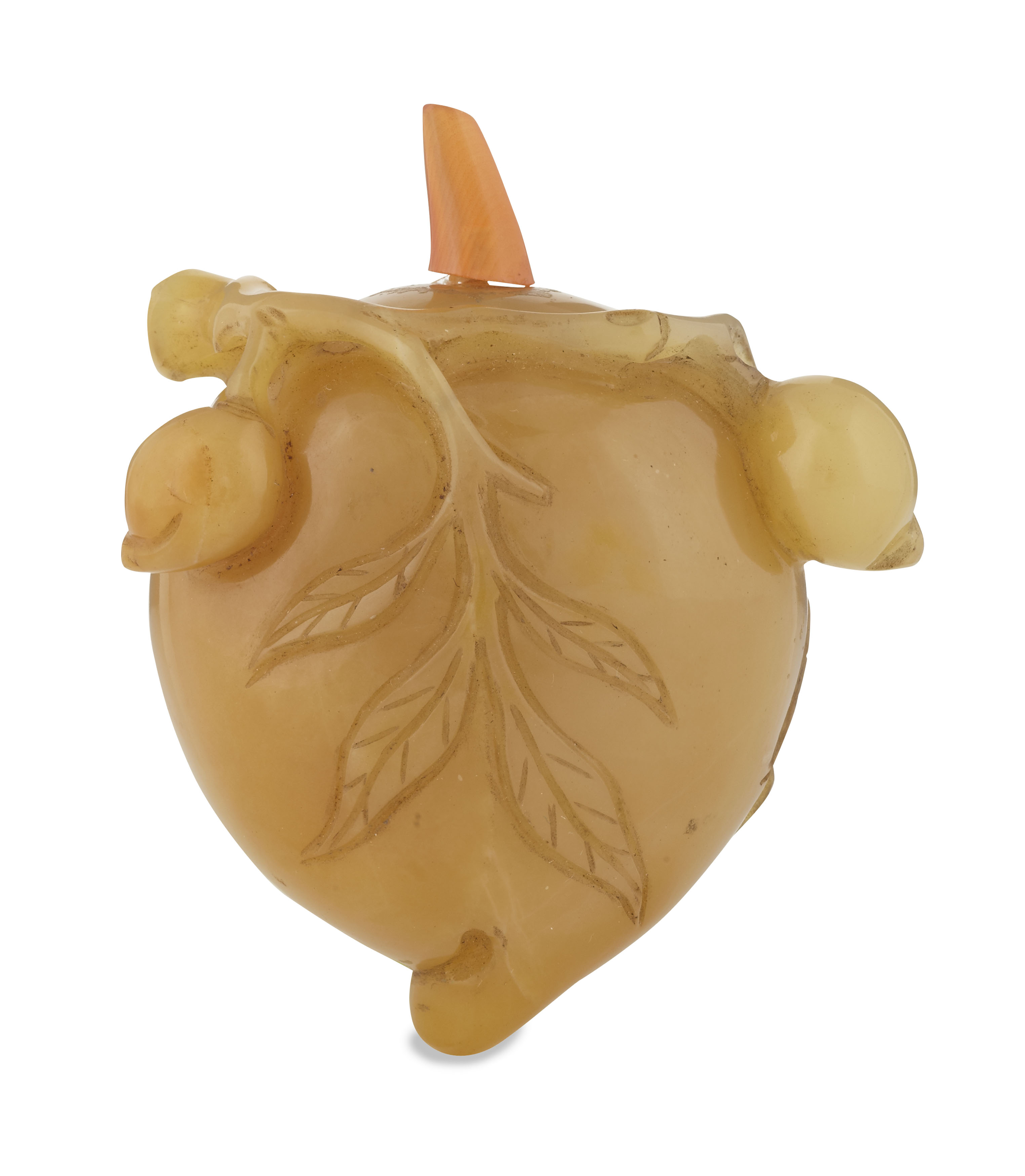 CHINESE AGATE SNUFF BOTTLE