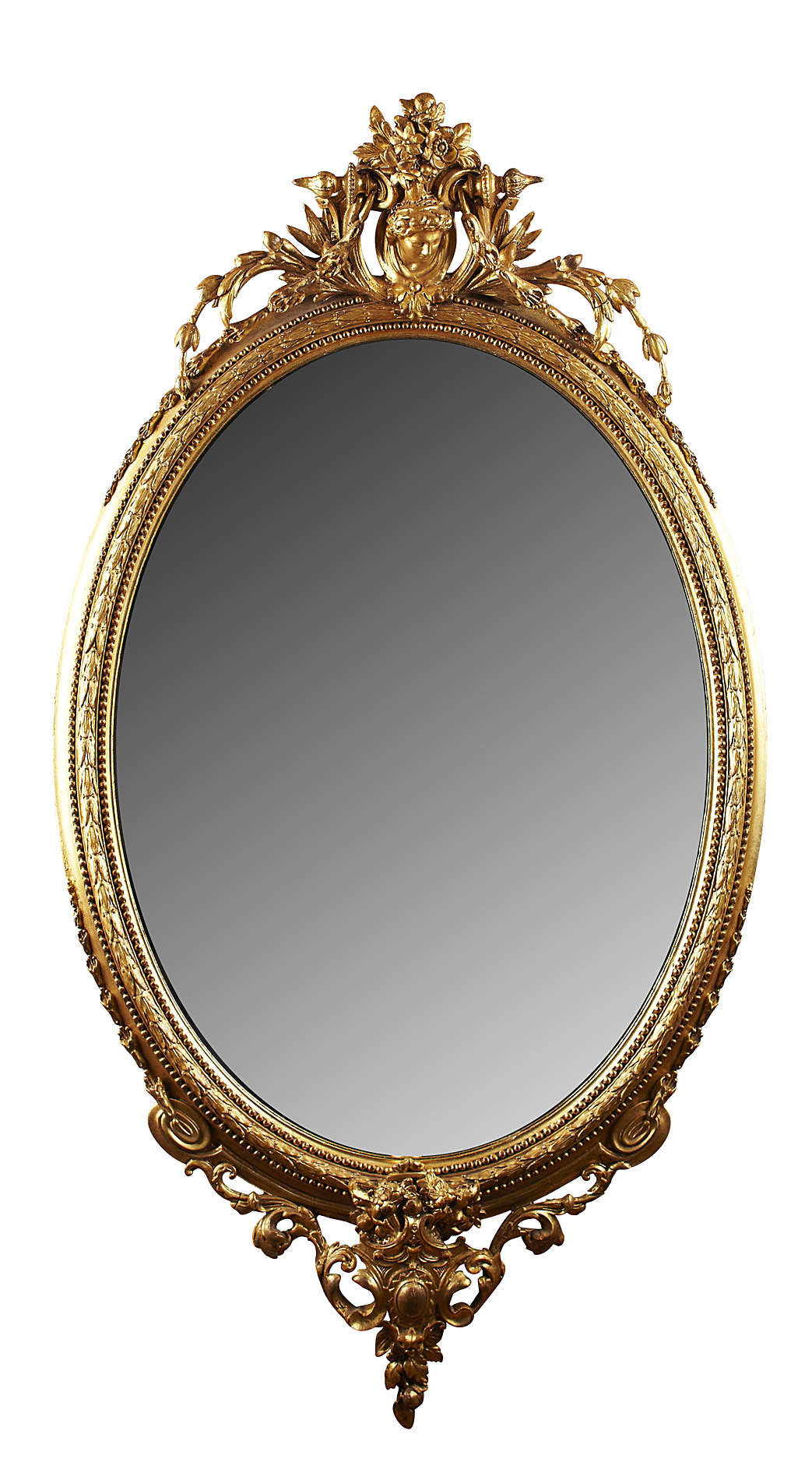 VICTORIAN GILTWOOD WALL MIRROR