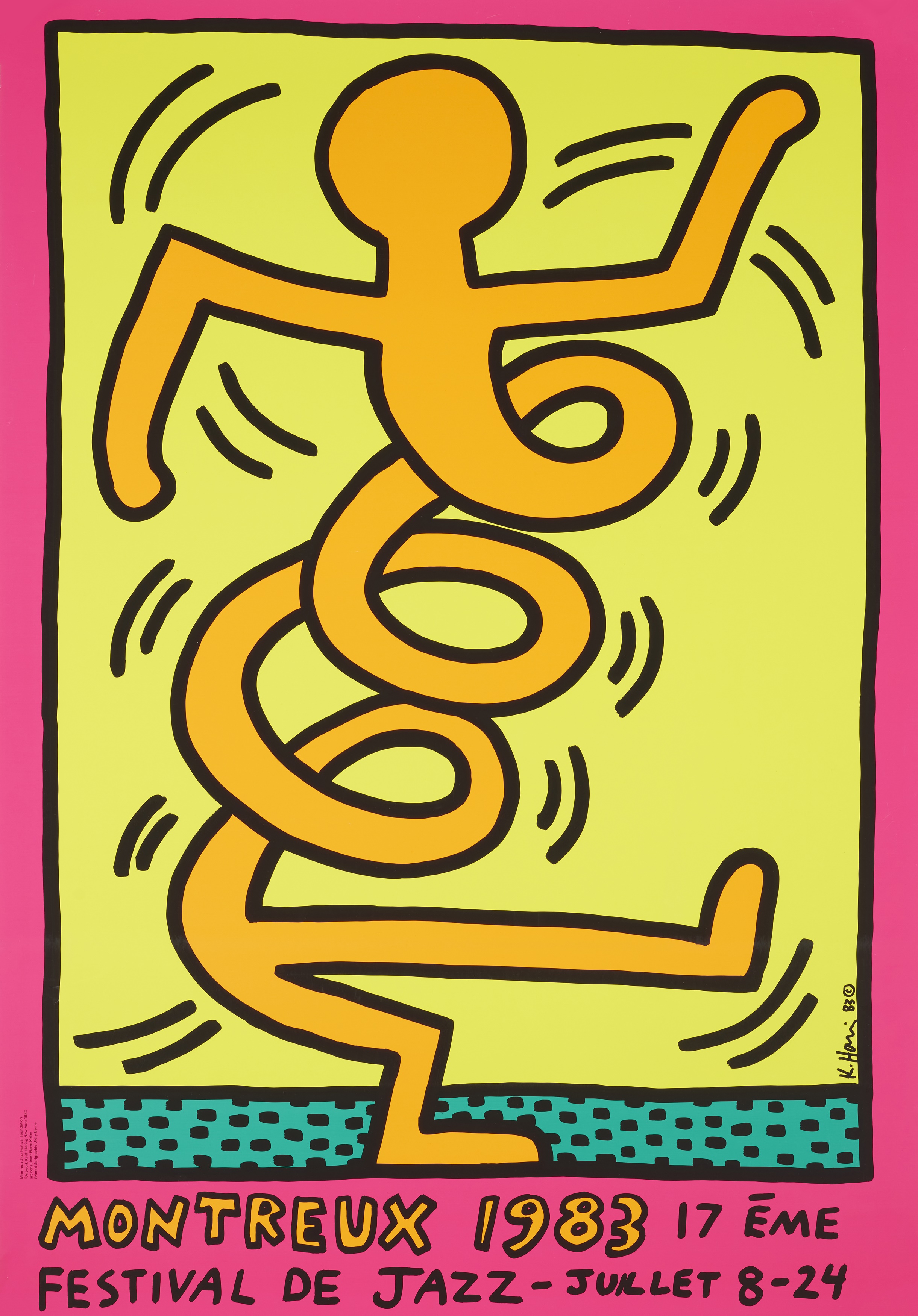 KEITH HARING (AMERICAN 1958-1990)