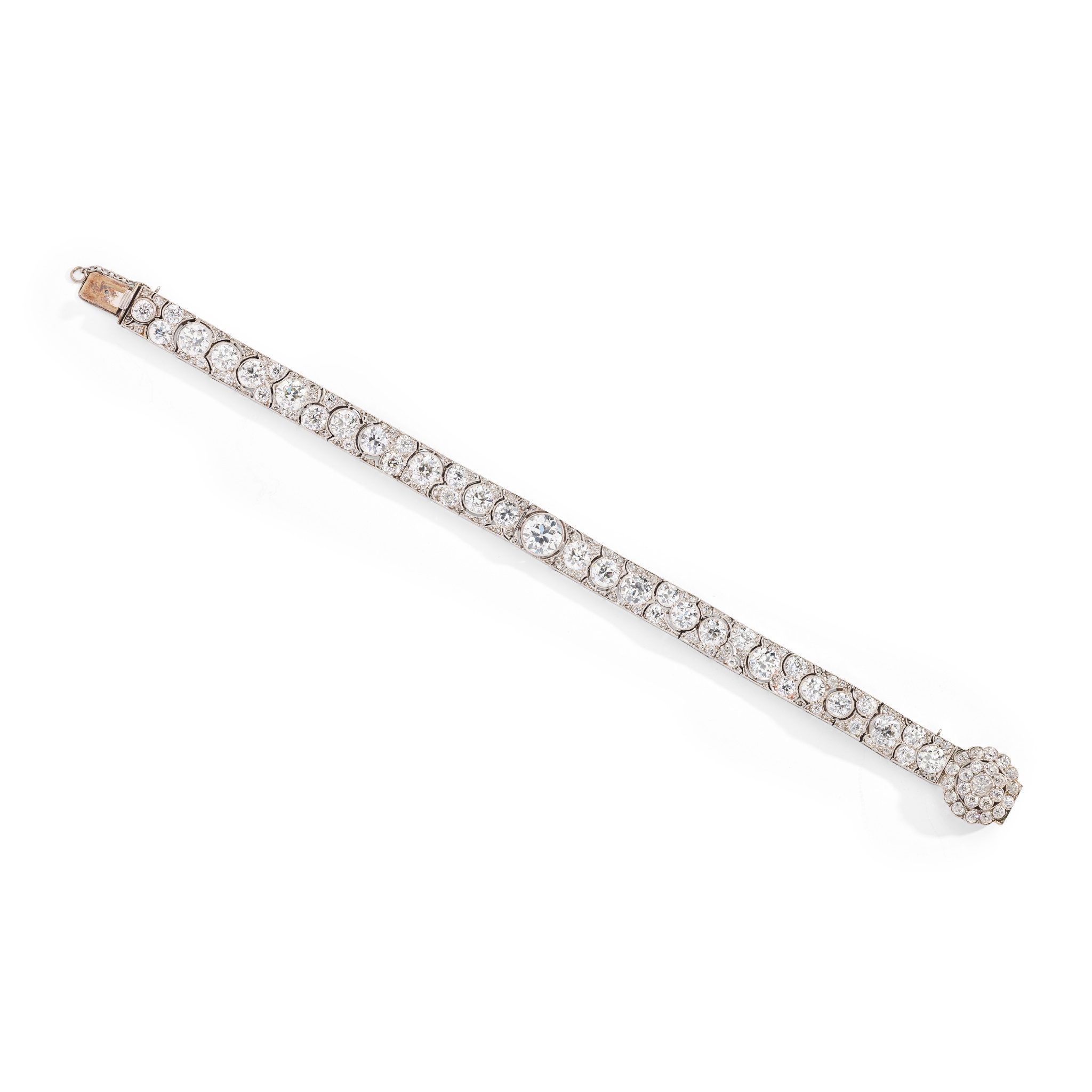 An Art Deco diamond bracelet, circa 1920