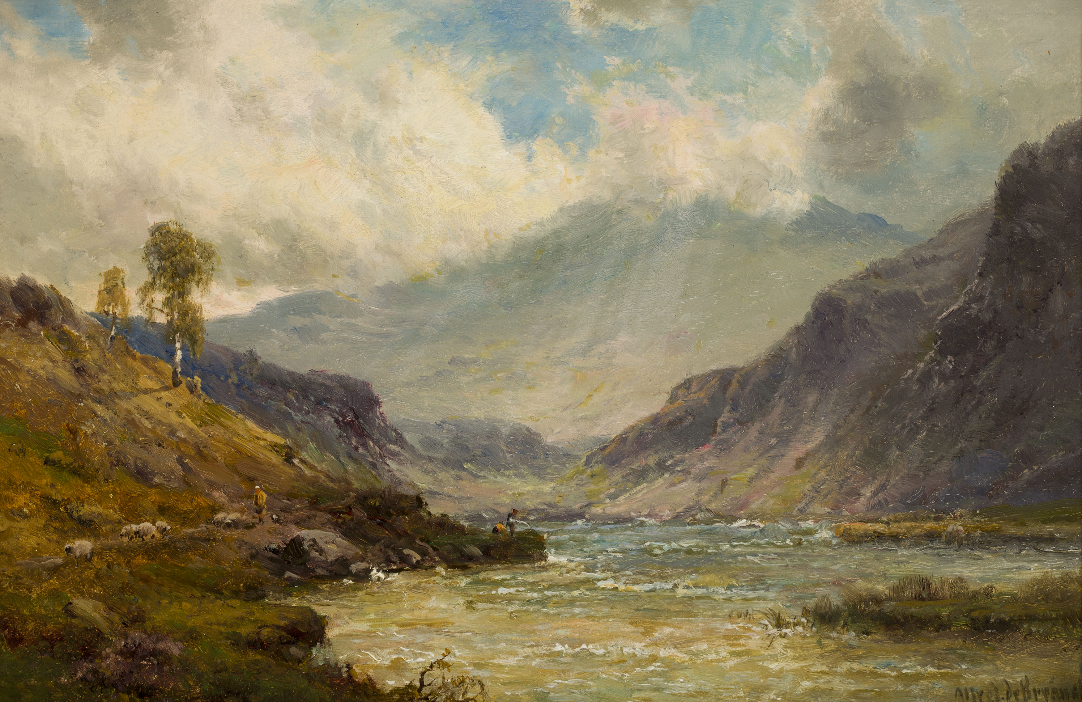 ALFRED DE BREANSKI SENIOR (BRITISH 1852-1928)