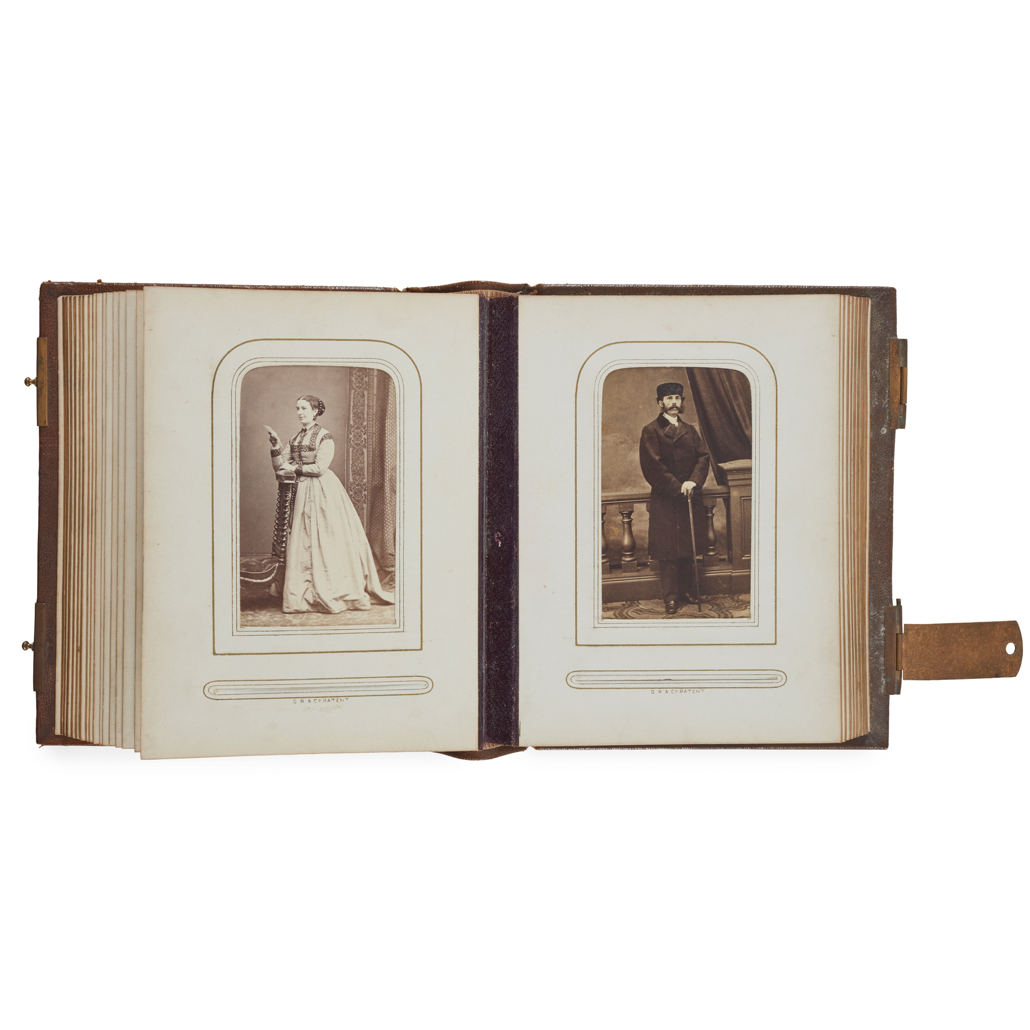 Cartes de visite and cabinet cards, 19th century