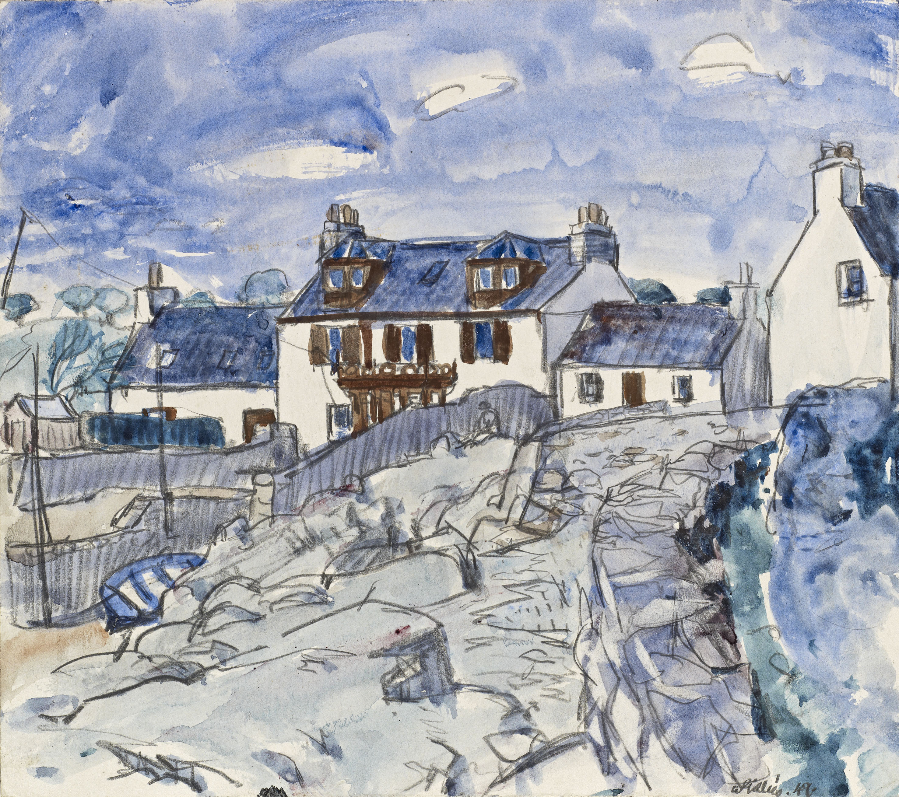 SIR WILLIAM GEORGE GILLIES C.B.E., L.L.D., R.S.A., R.S.W., R.A (1898-1973)