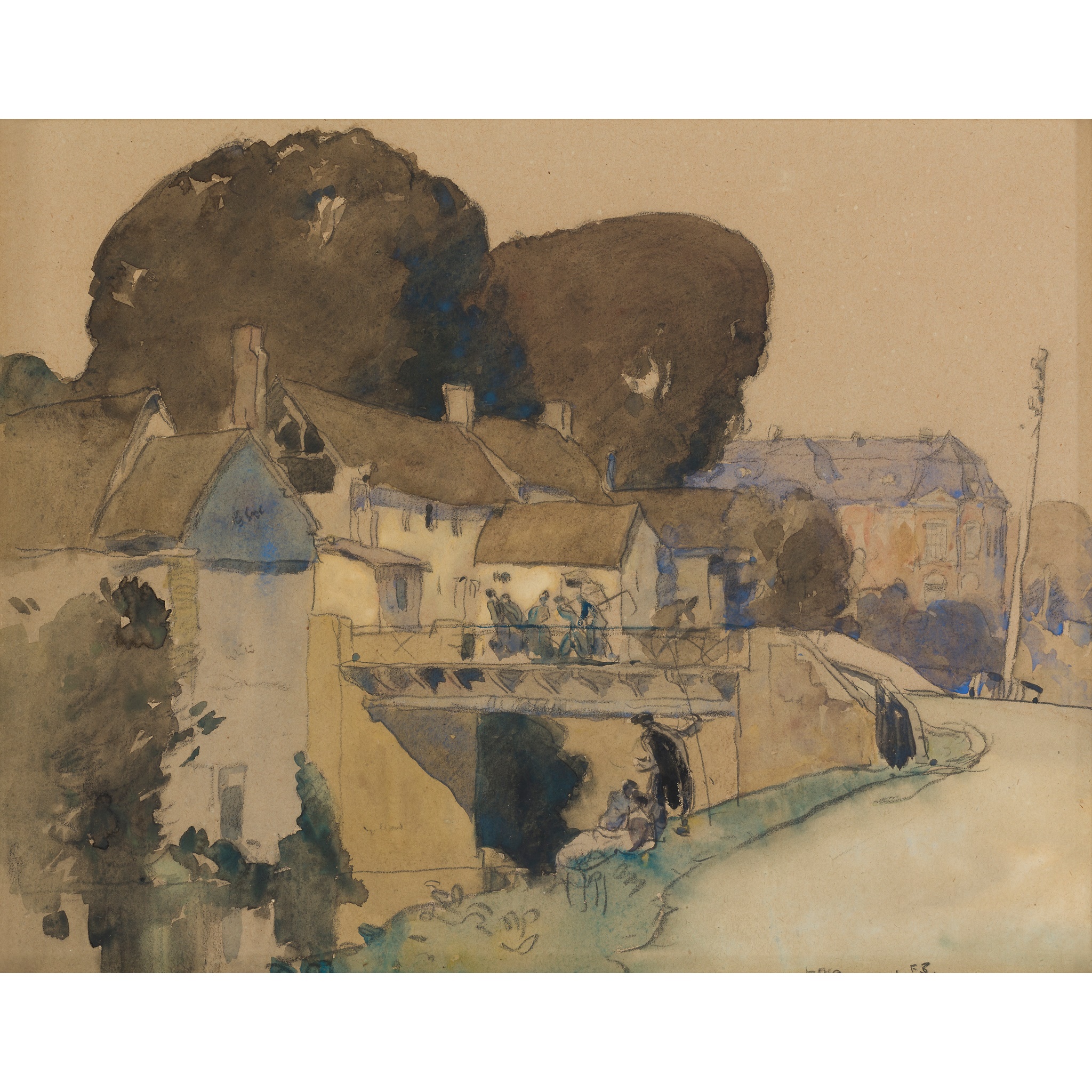 SIR FRANK BRANGWYN R.A., R.W.S., R.B.A. (BRITISH 1867-1956)